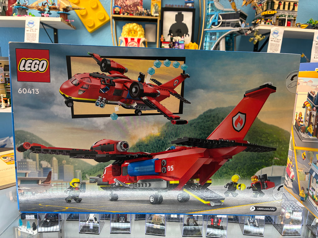 60413 City Fire Rescue Plane - Sealed