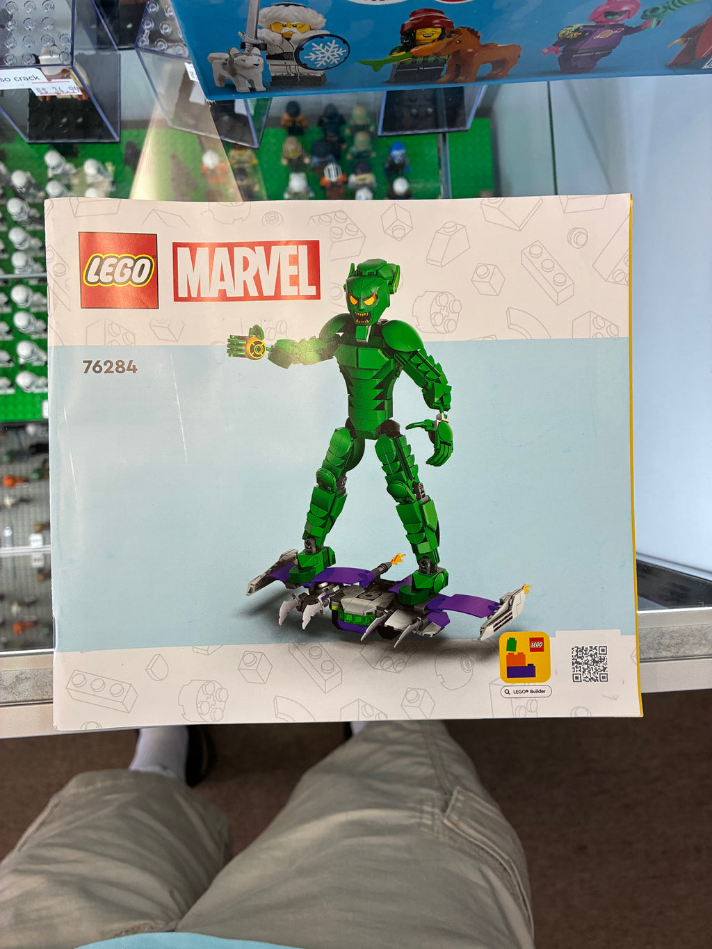 76284 Green Goblin Construction Figure - Used