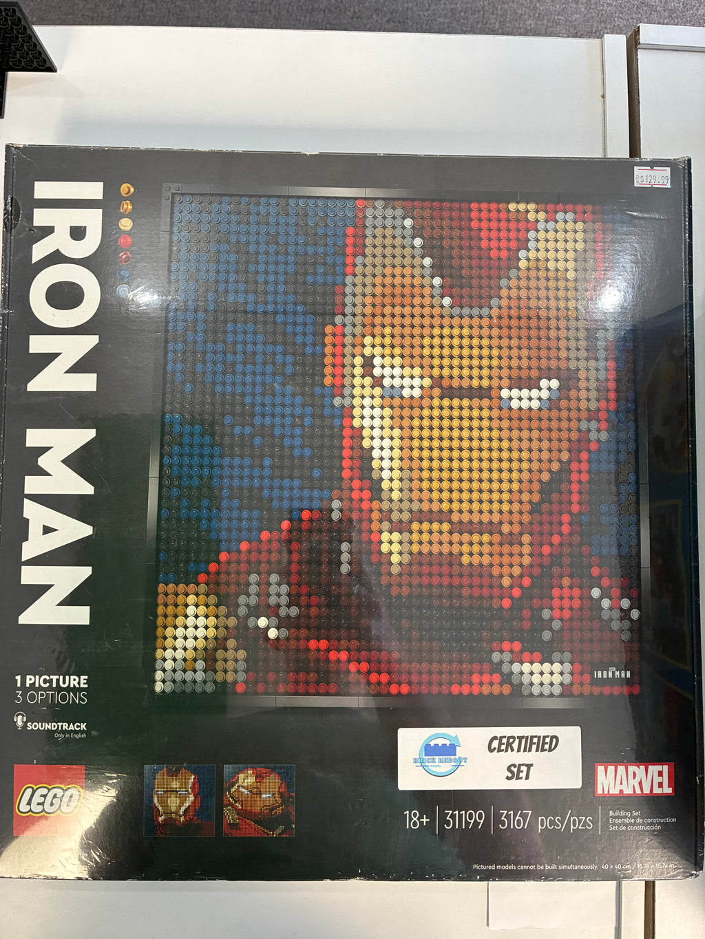 31199 Marvel Studios Iron Man - Cerified