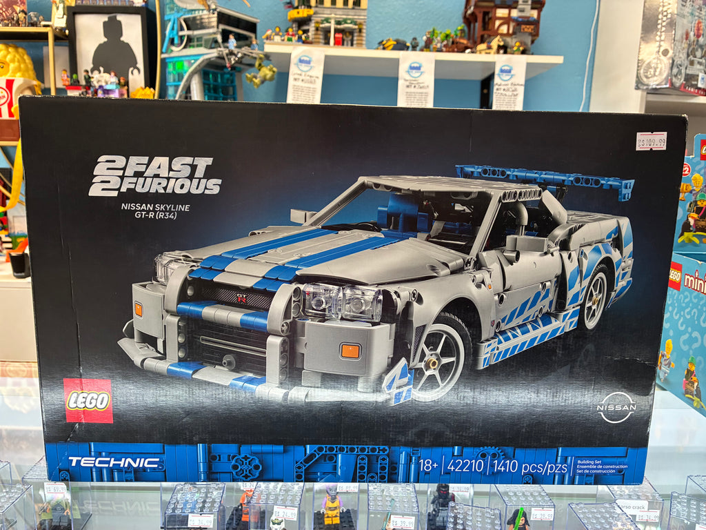 42210 Technic 2 Fast 2 Furious Nissan Skyline GT-R (R34) - Sealed