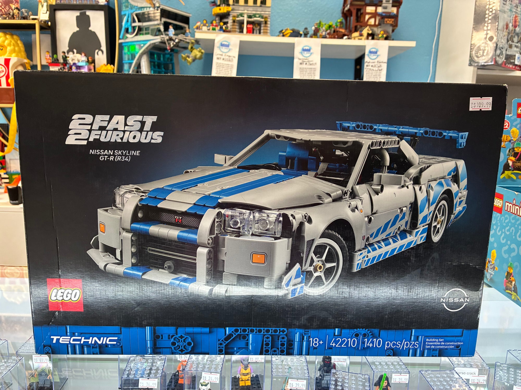 42210 Technic 2 Fast 2 Furious Nissan Skyline GT-R (R34) - Sealed