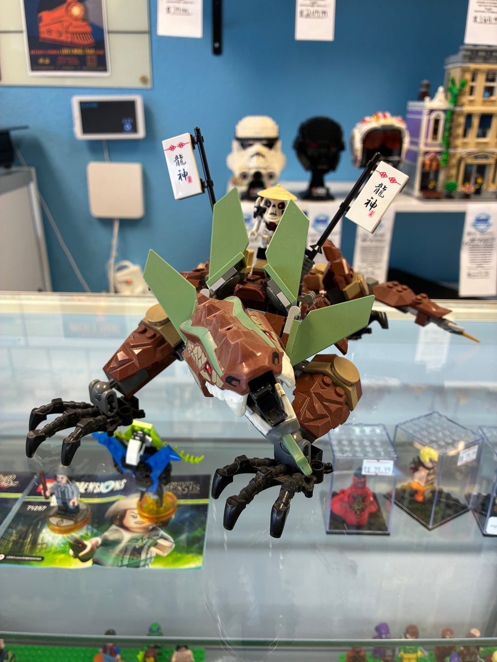 2509 Ninjago Earth Dragon Defense *MISSING COLE AND BALL*- Used