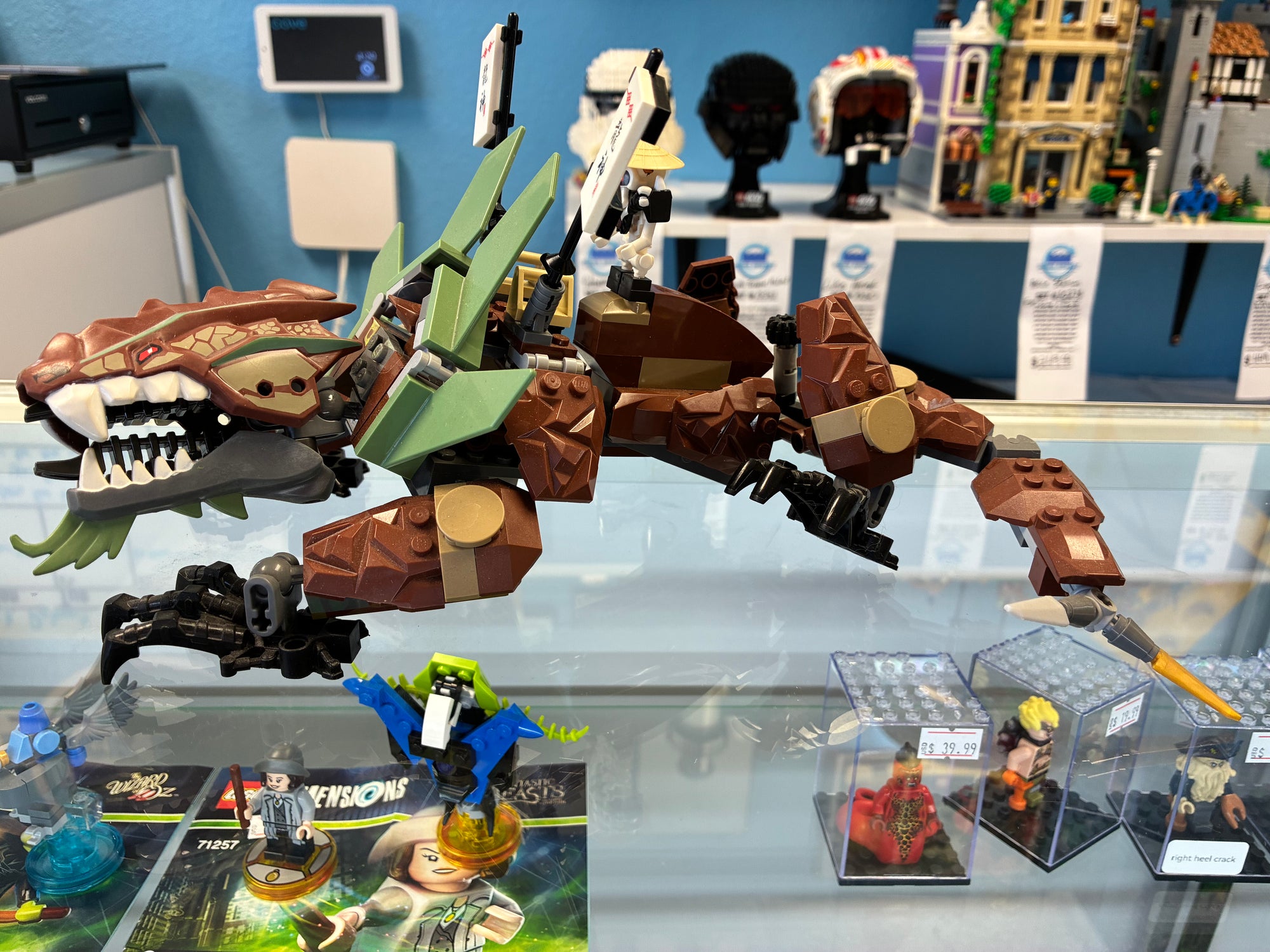 2509 Ninjago Earth Dragon Defense *MISSING COLE AND BALL*- Used