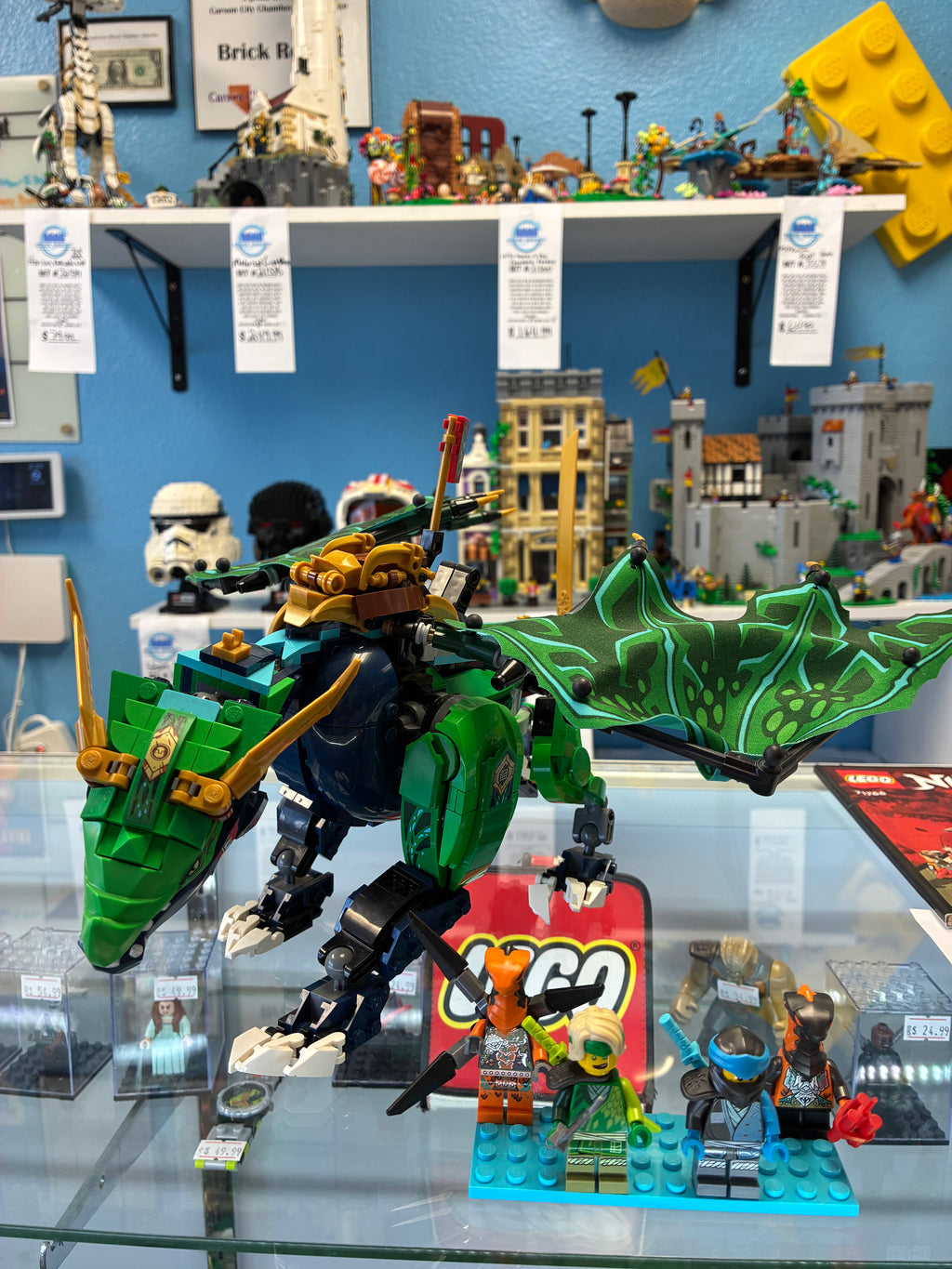 71766 Ninjago Lloyd’s Legendary Dragon - Used