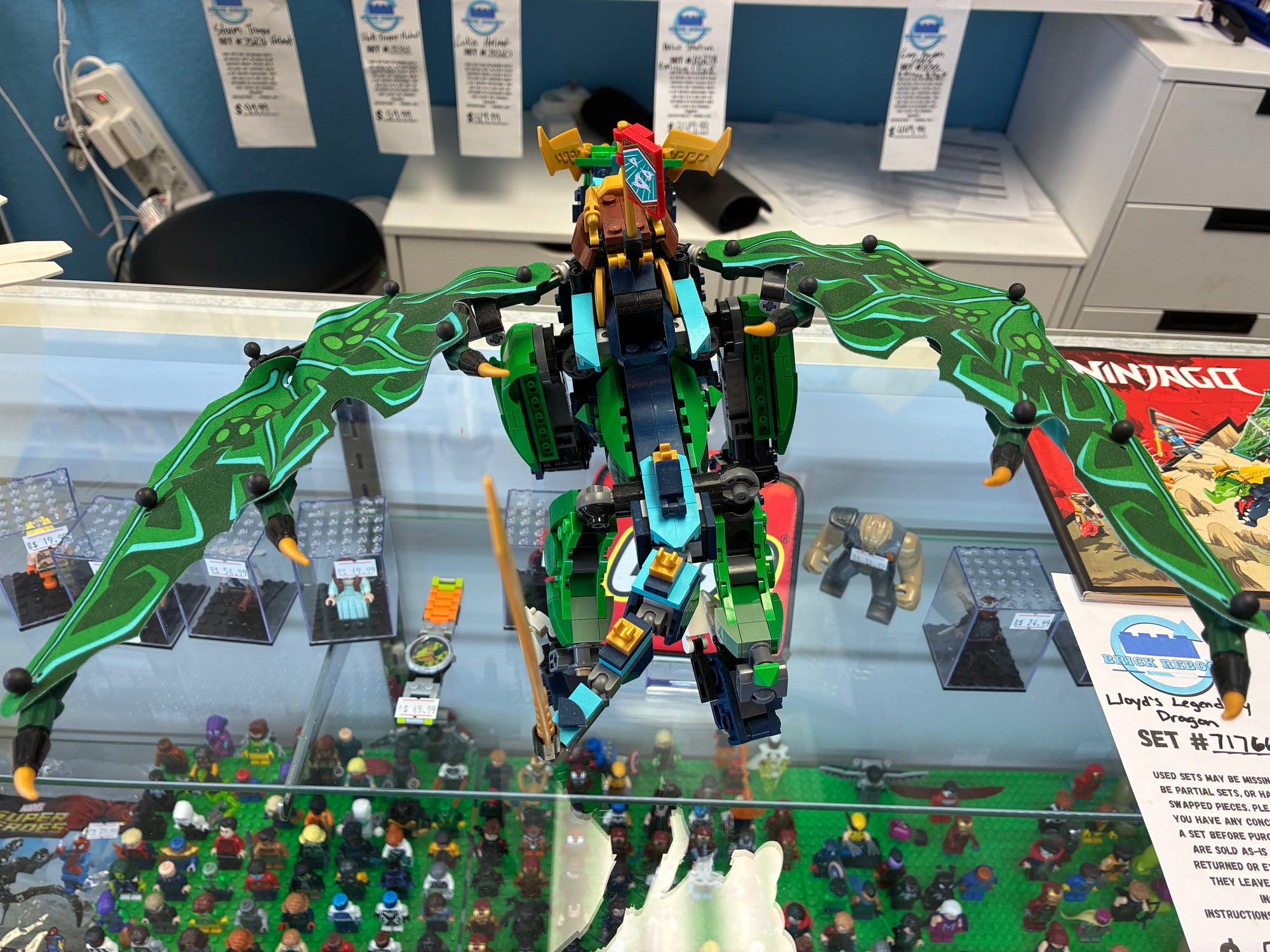 71766 Ninjago Lloyd’s Legendary Dragon - Used
