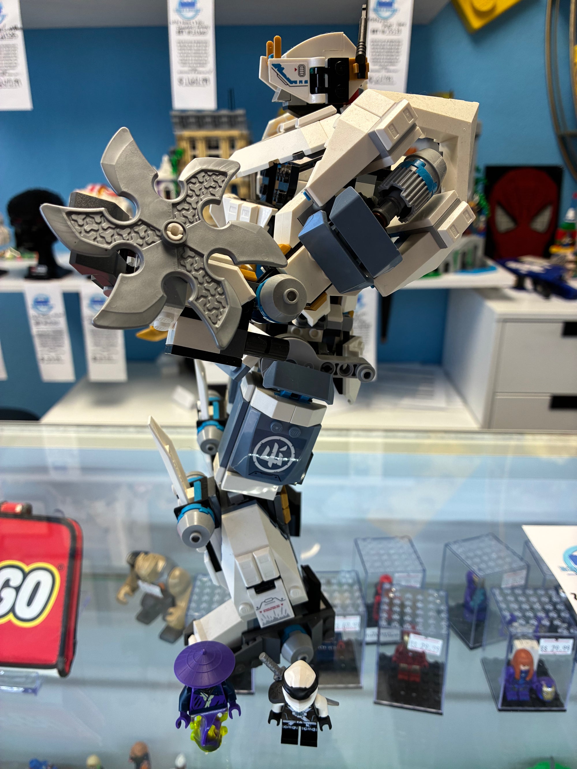 71738 Ninjago Zane’s Titan Mech Battle *MISSING 2 FIGS* - Used