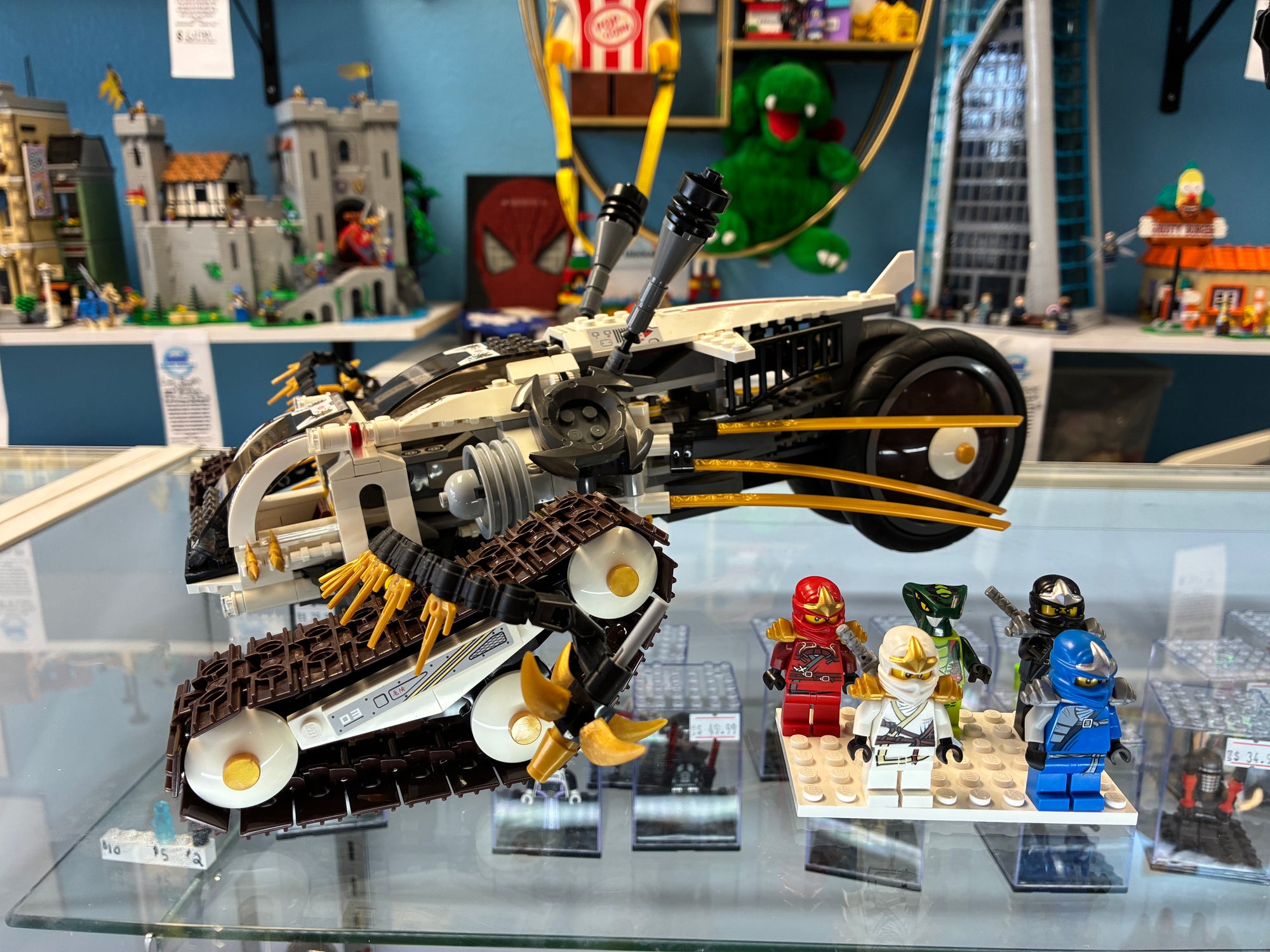 9449 Ninjago Ultra Sonic Raider *MISSING SNAKE* - Used