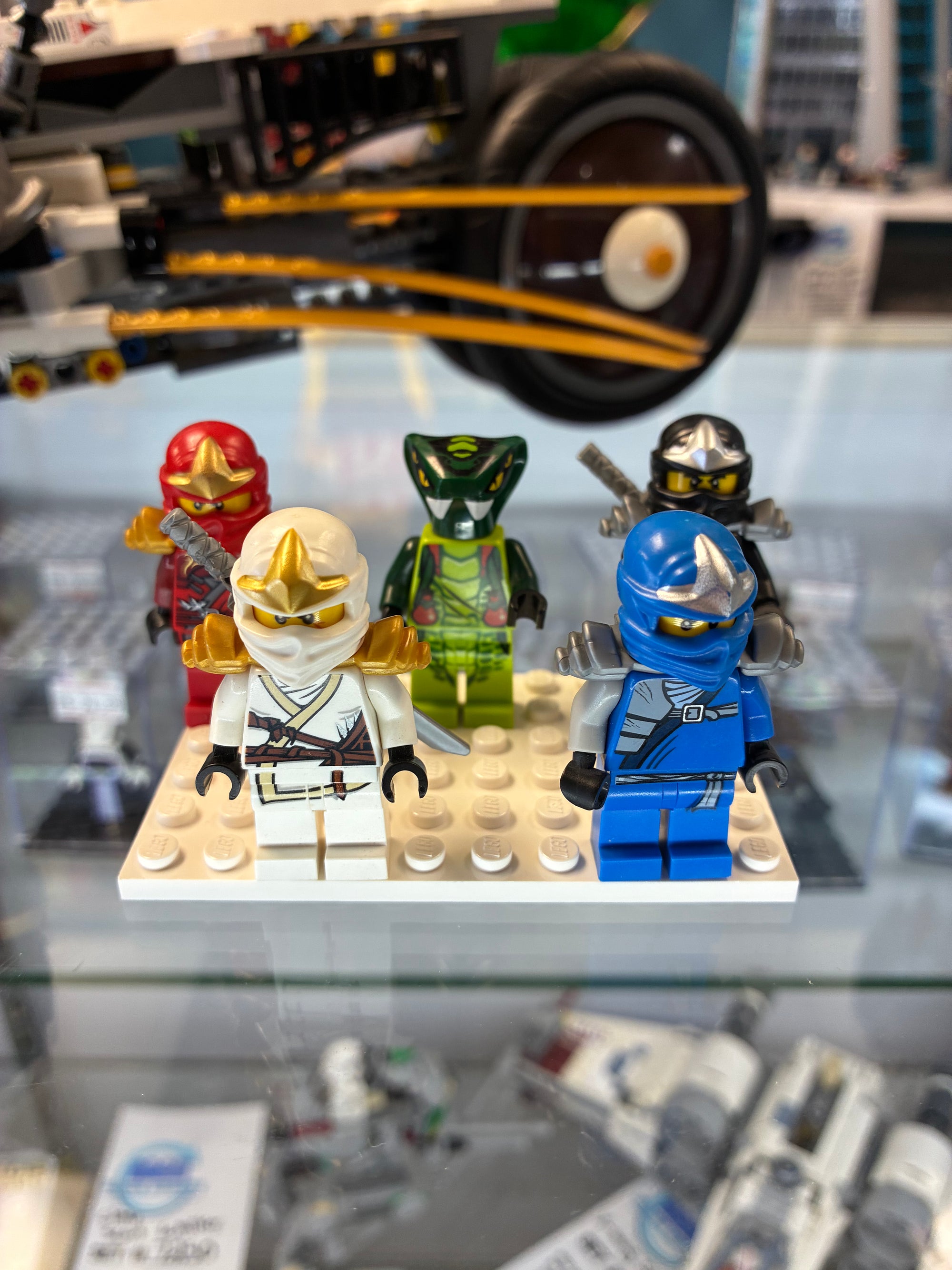 9449 Ninjago Ultra Sonic Raider *MISSING SNAKE* - Used