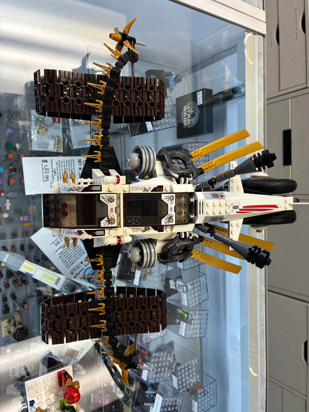 9449 Ninjago Ultra Sonic Raider *MISSING SNAKE* - Used