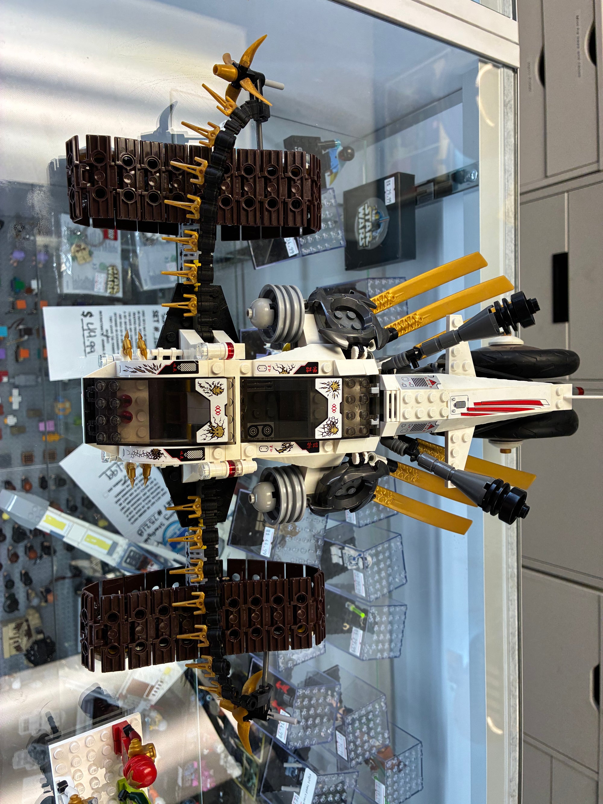 9449 Ninjago Ultra Sonic Raider *MISSING SNAKE* - Used