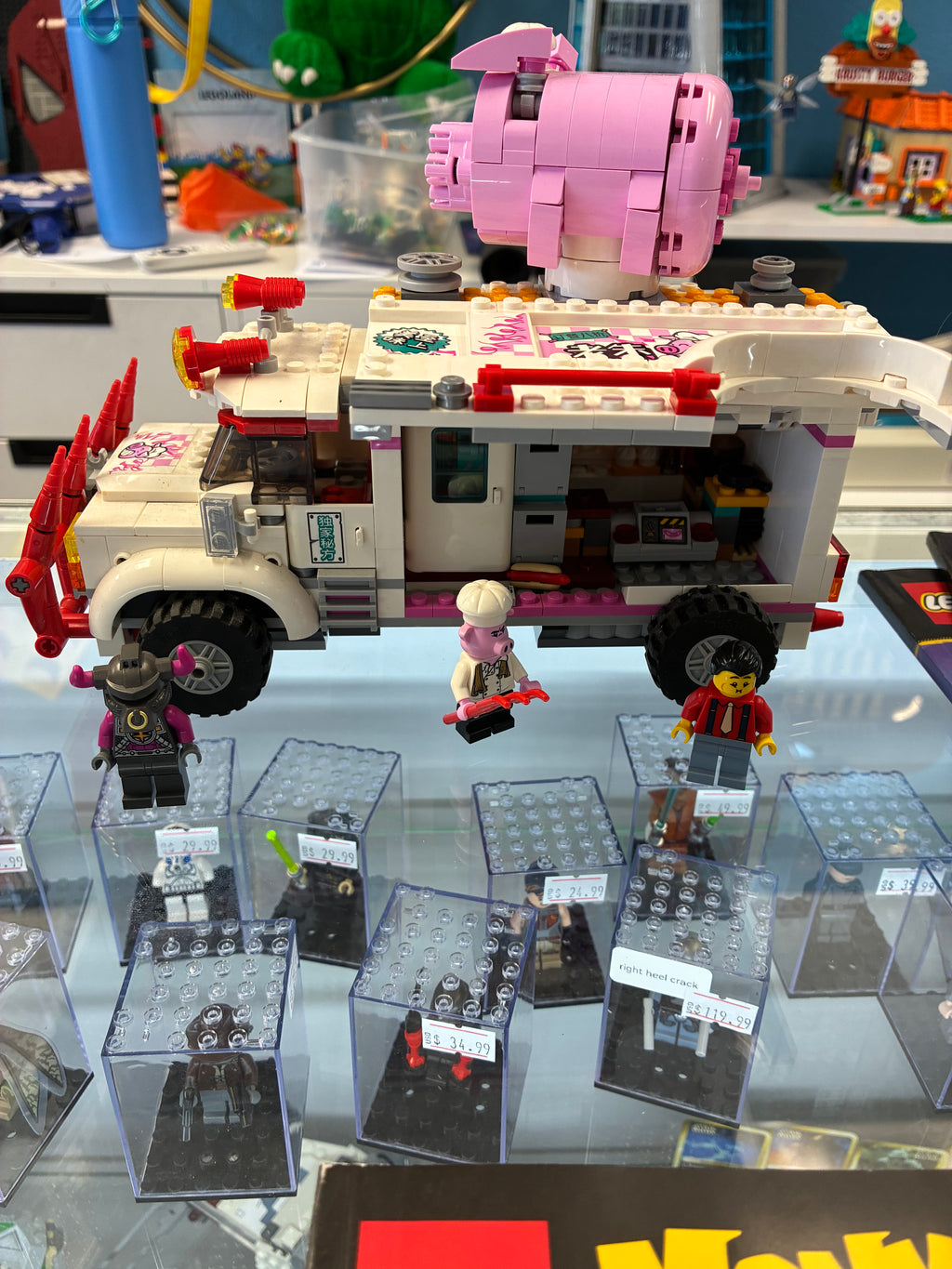 80009 Pigsy’s Food Truck *MISSING 2 FIGS* - Used