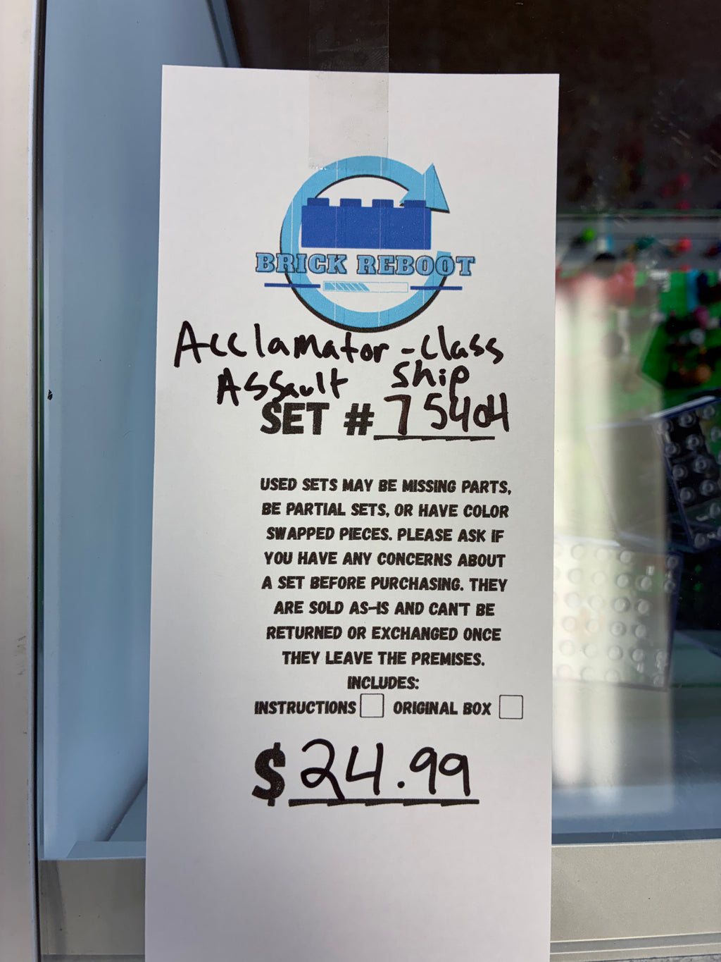 75404 Acclamator-Class Assault Ship - Used