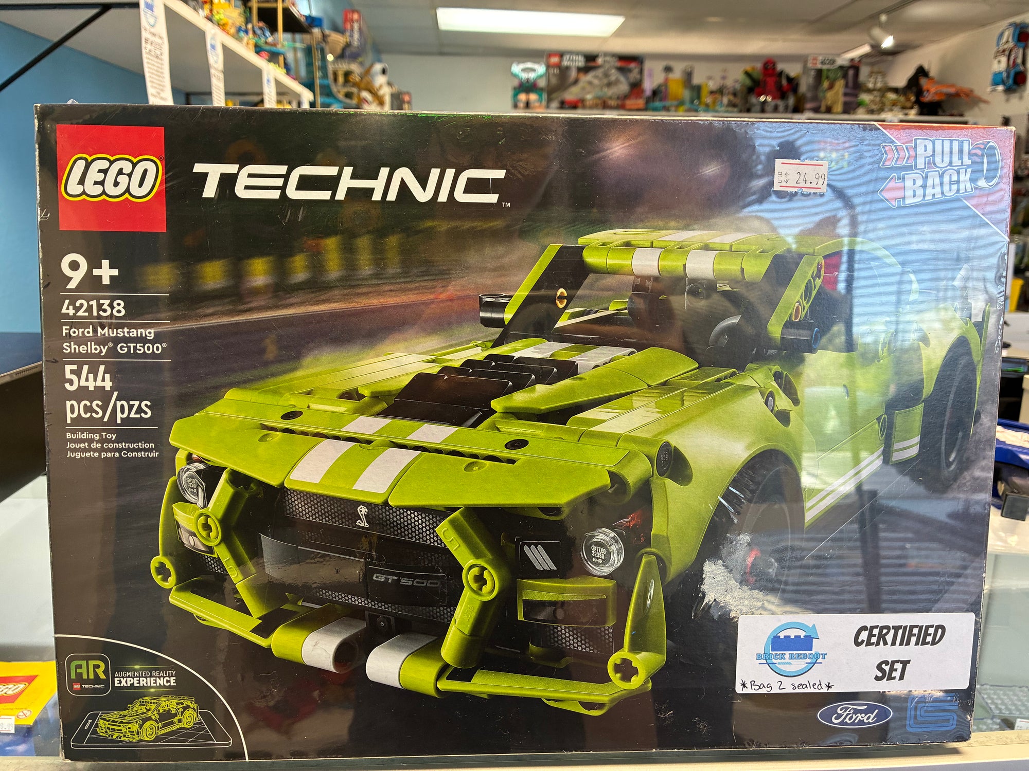 42138 Technic Ford Mustang Shelby GT500 *BAG 2 SEALED - Certified