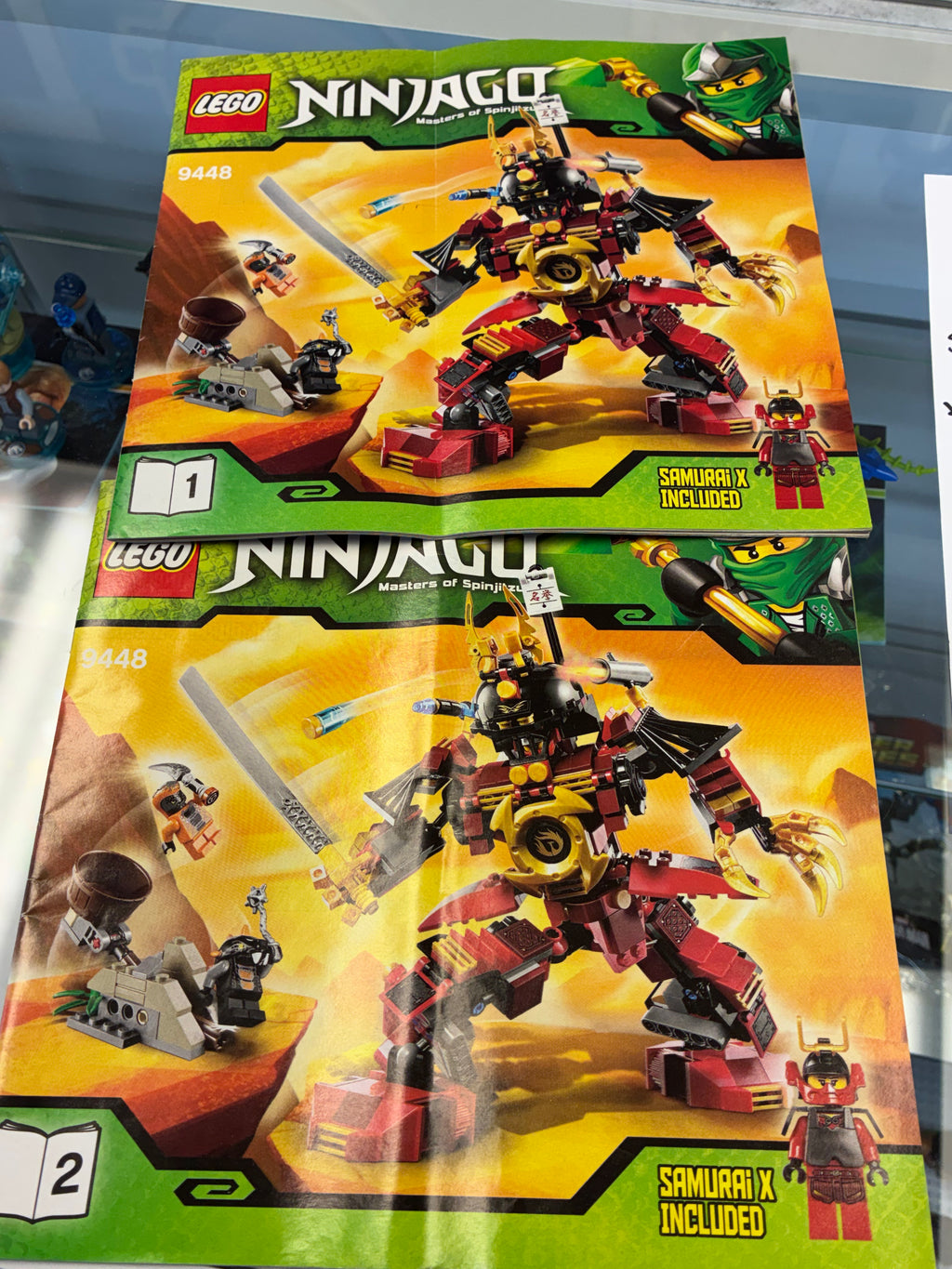 9448 Ninjago Samurai Mech *MISSING 2 FIGS* - Used