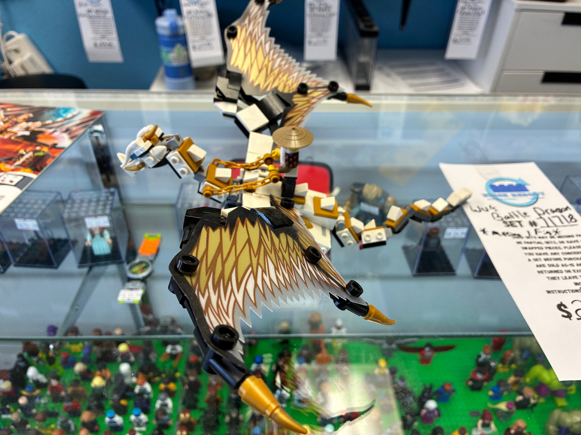 71718 Ninjago Wu’s Battle Dragon *MISSING 1 FIG* - Used