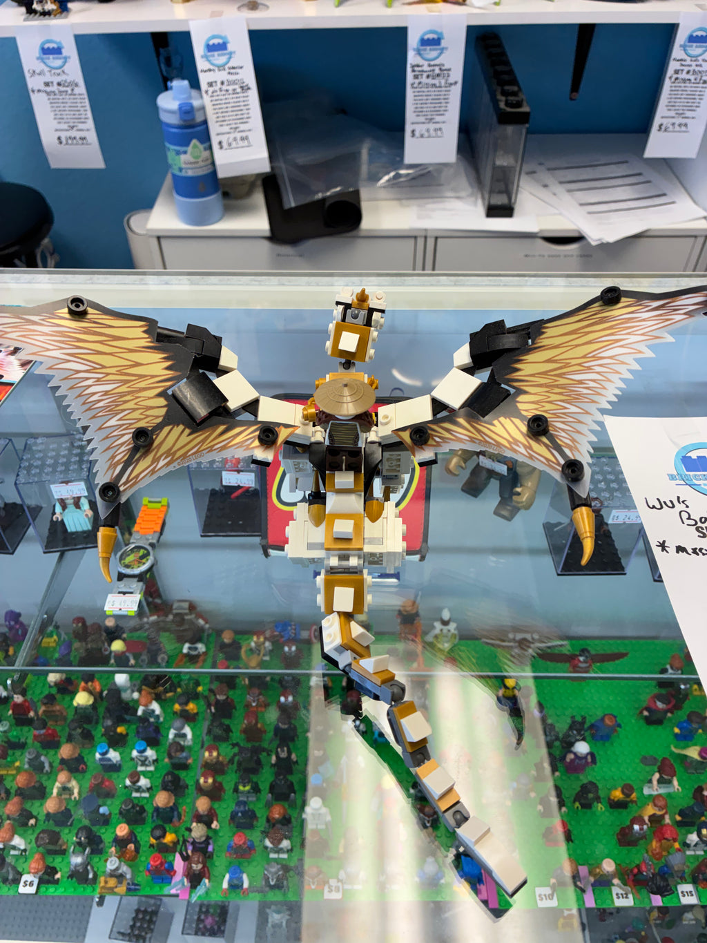 71718 Ninjago Wu’s Battle Dragon *MISSING 1 FIG* - Used