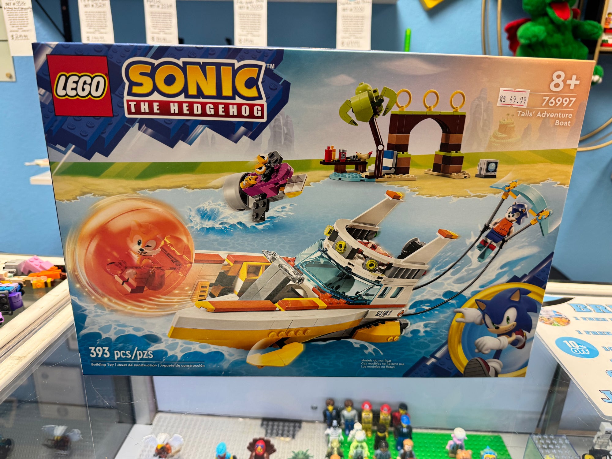 76997 Tails Adventure Boat - Sealed