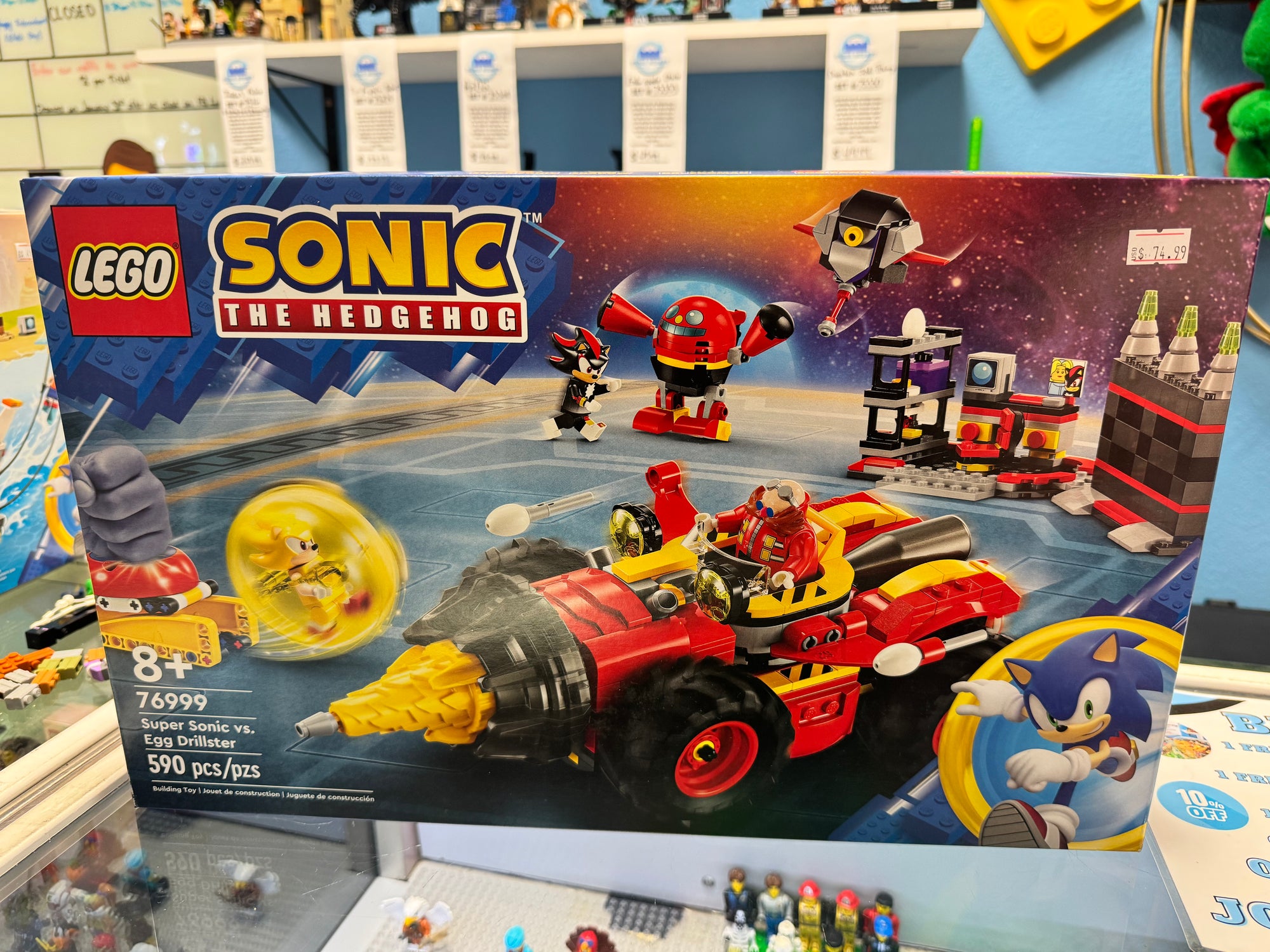 76999 Super Sonic Vs. Egg Drillster - Sealed