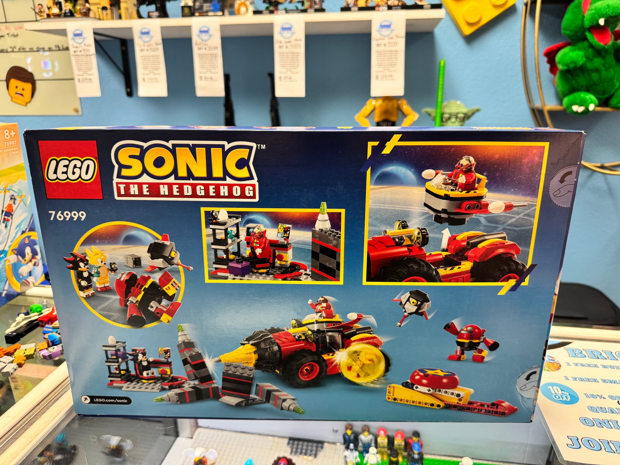 76999 Super Sonic Vs. Egg Drillster - Sealed