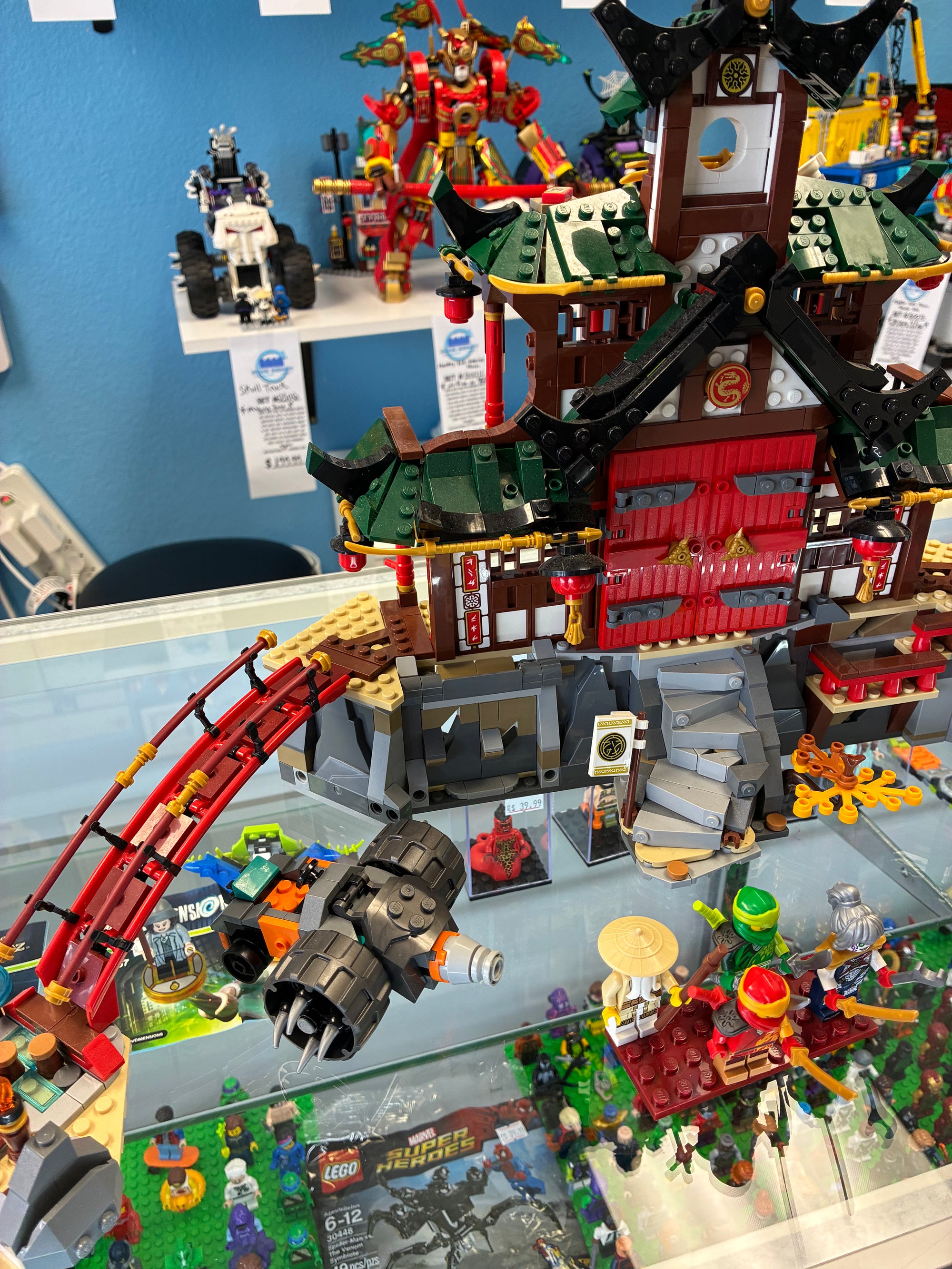 71767 Ninja Dojo Temple *MISSING 4 FIGS* - Used
