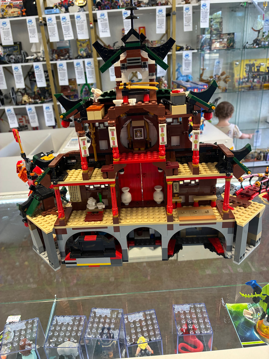 71767 Ninja Dojo Temple *MISSING 4 FIGS* - Used