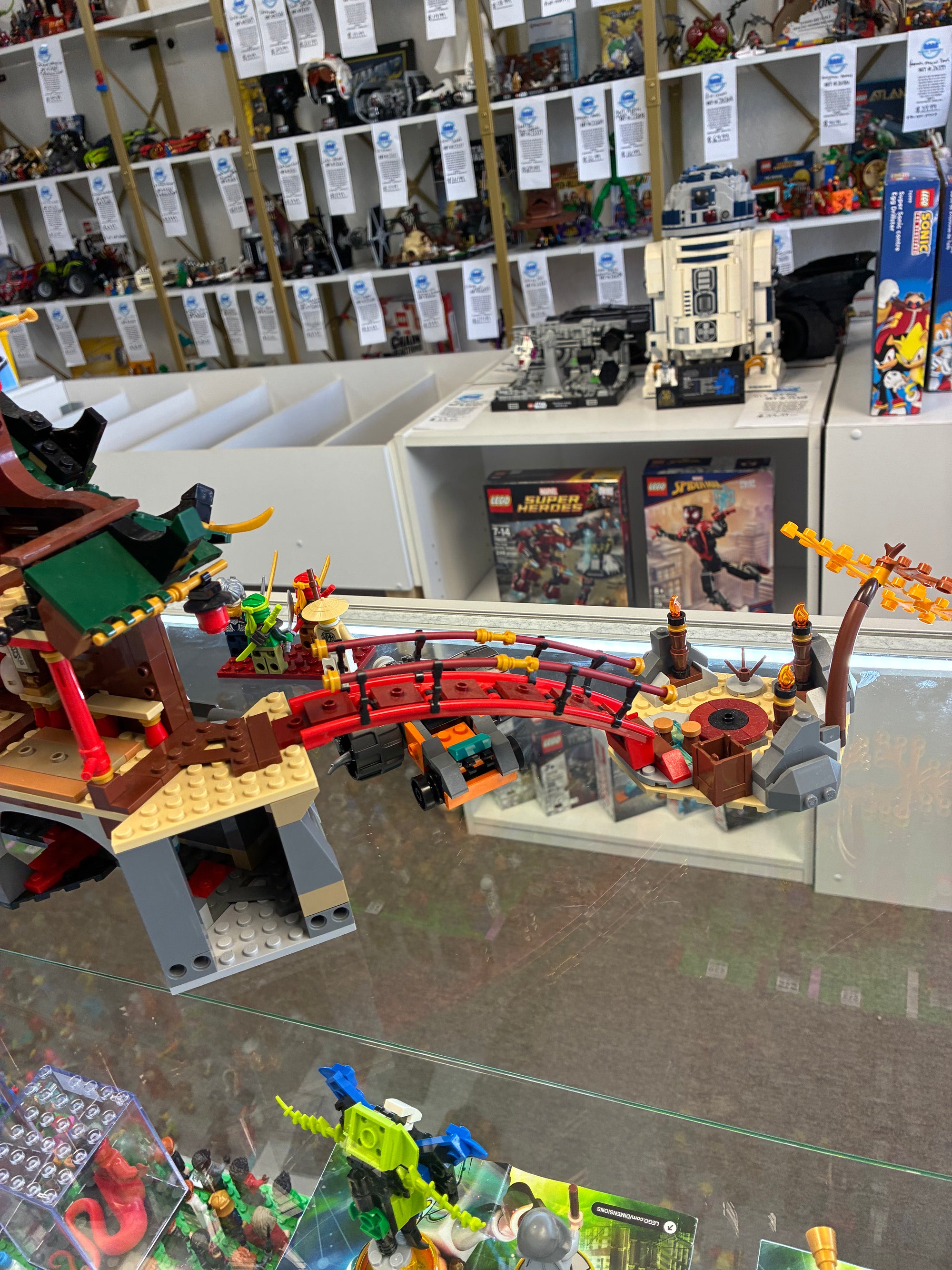 71767 Ninja Dojo Temple *MISSING 4 FIGS* - Used