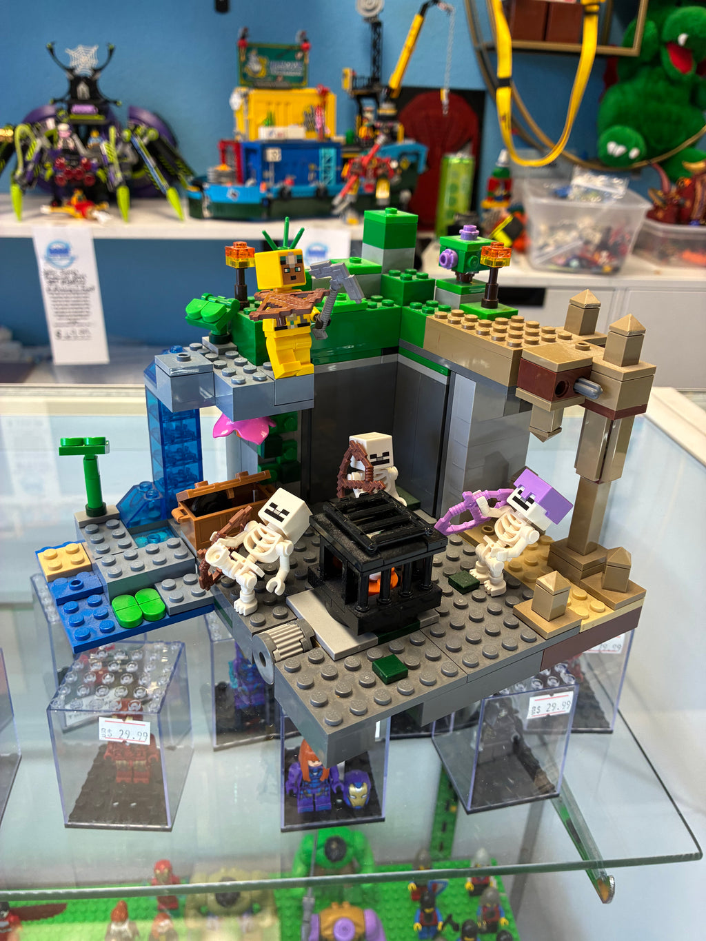 21189 Minecraft The Skeleton Dungeon - Used