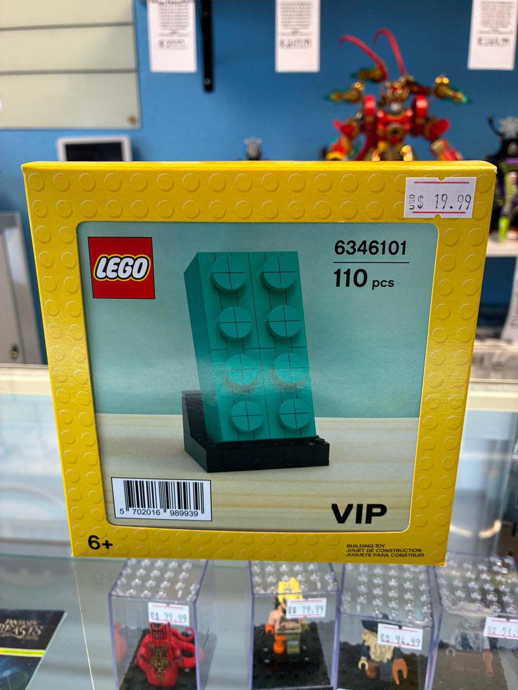 6346101 2X4 Teal Buildable Brick - Sealed
