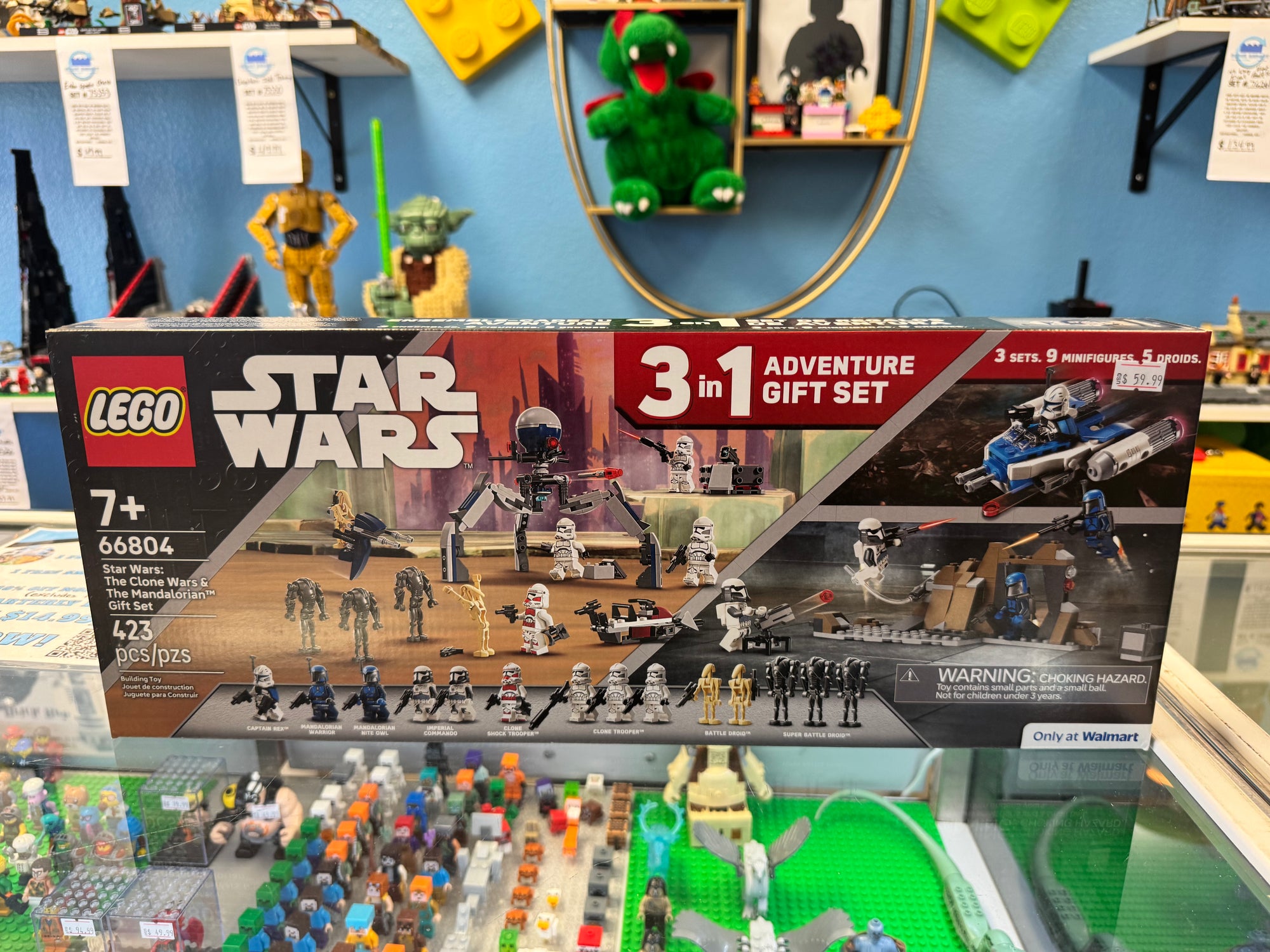 66804 Star Wars The Clone Wars & The Mandalorian 3 in 1 Adventure Gift Set - Sealed