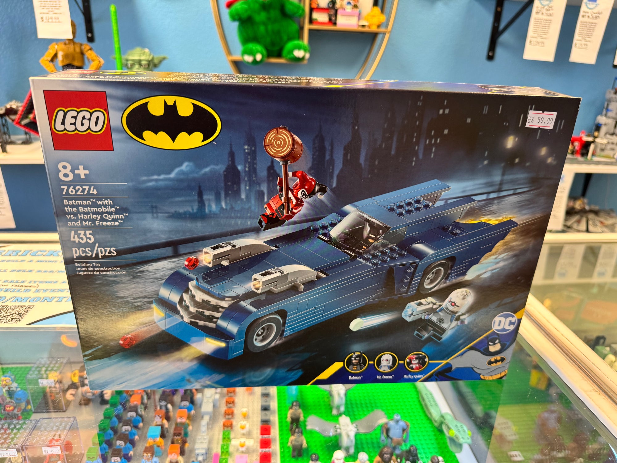 76274 Batman with The Batmobile vs. Harley Quinn and Mr Freeze - Sealed
