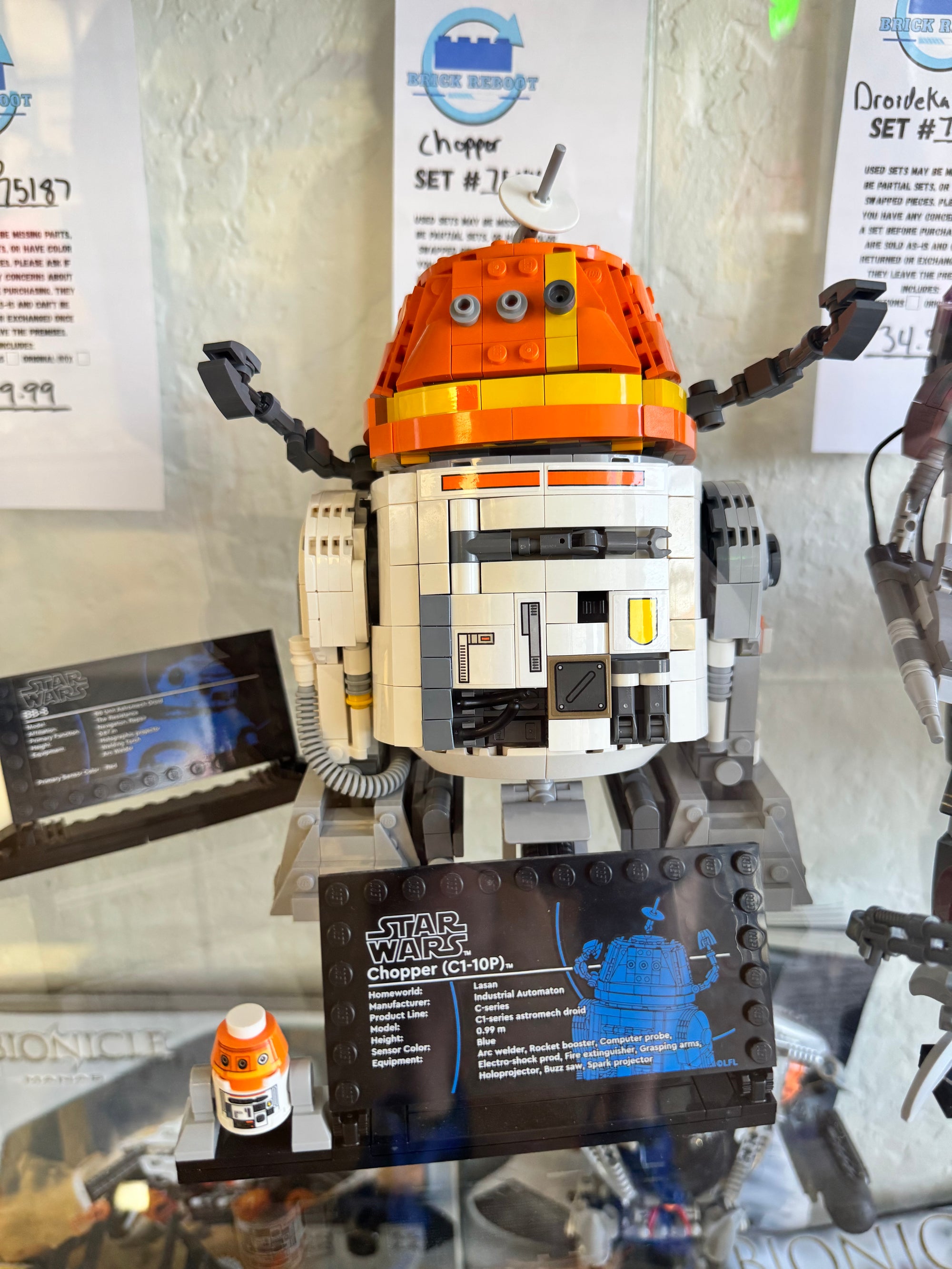 75416 Chopper Buildable Figure - Used