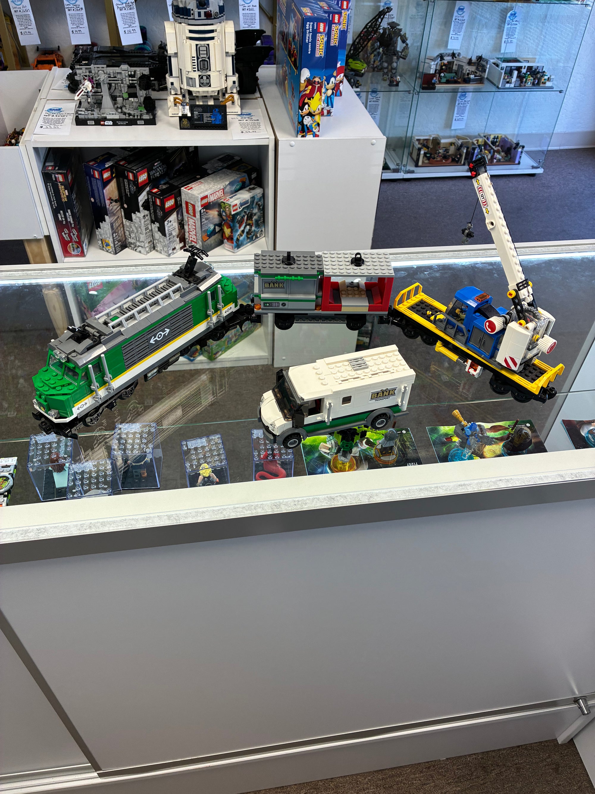 60198 City Cargo Train *INCOMPLETE* - Used