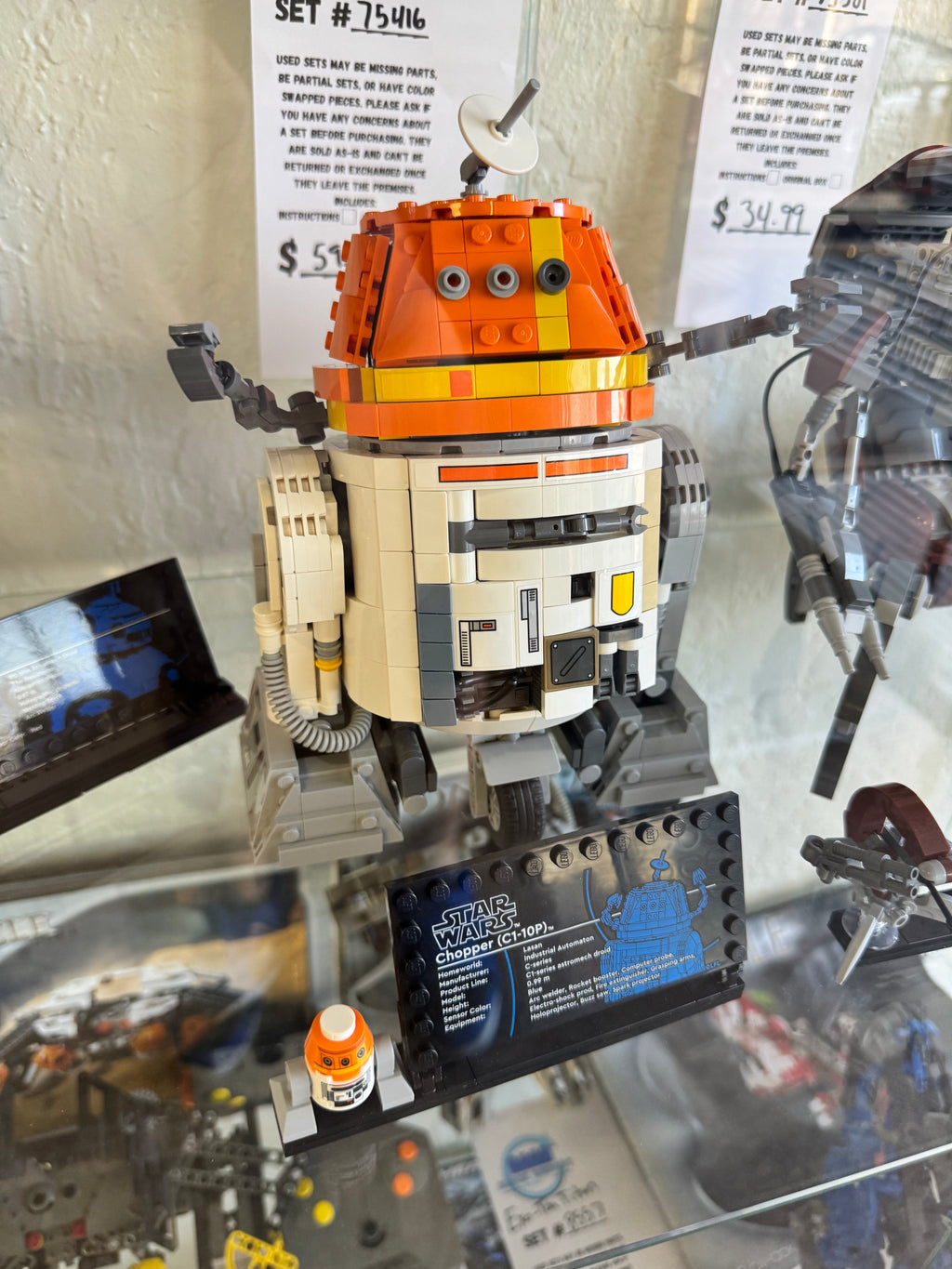 75416 Chopper Buildable Figure - Used