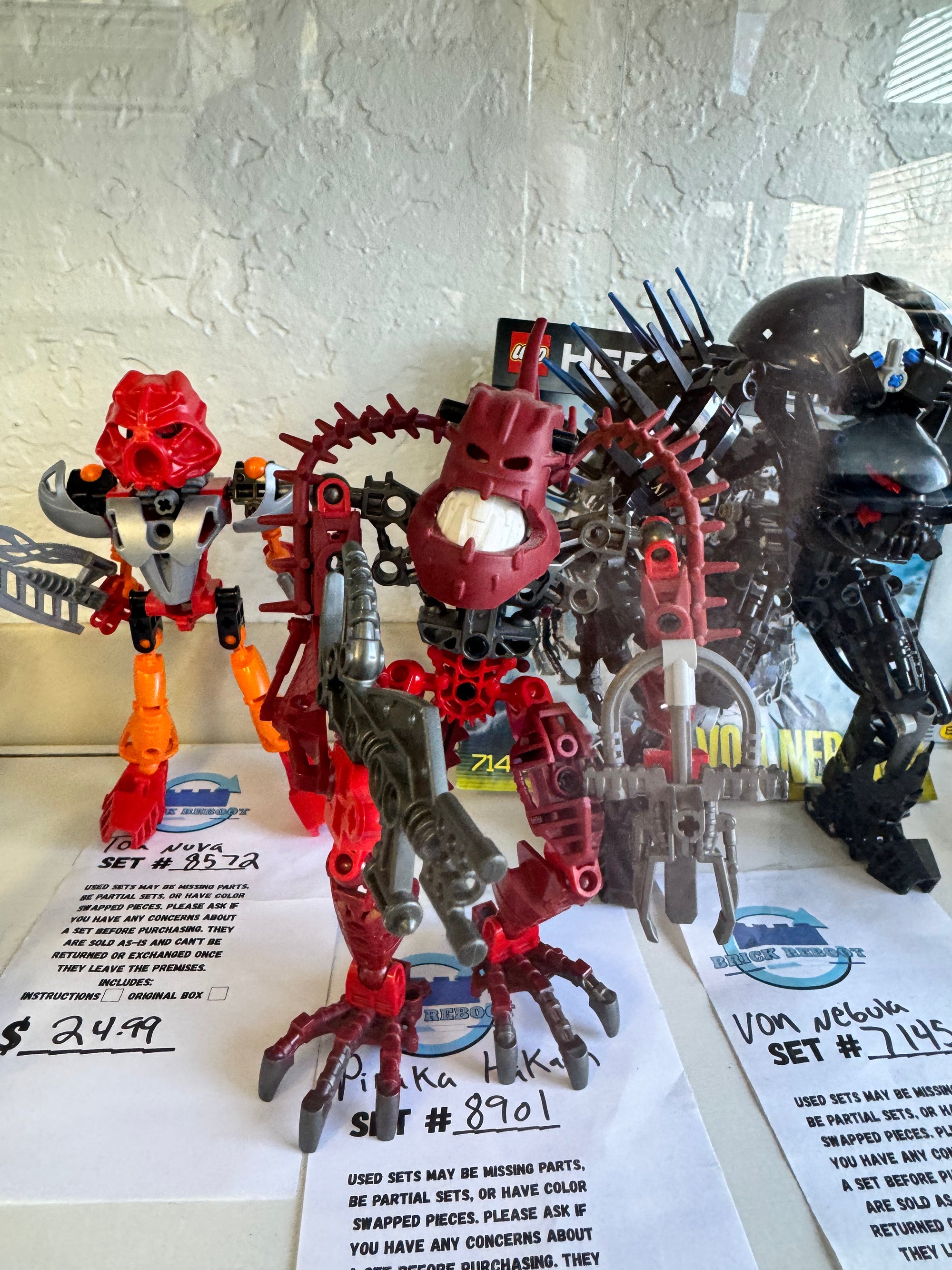 8901 Piraka Hakan Bionicle - Used
