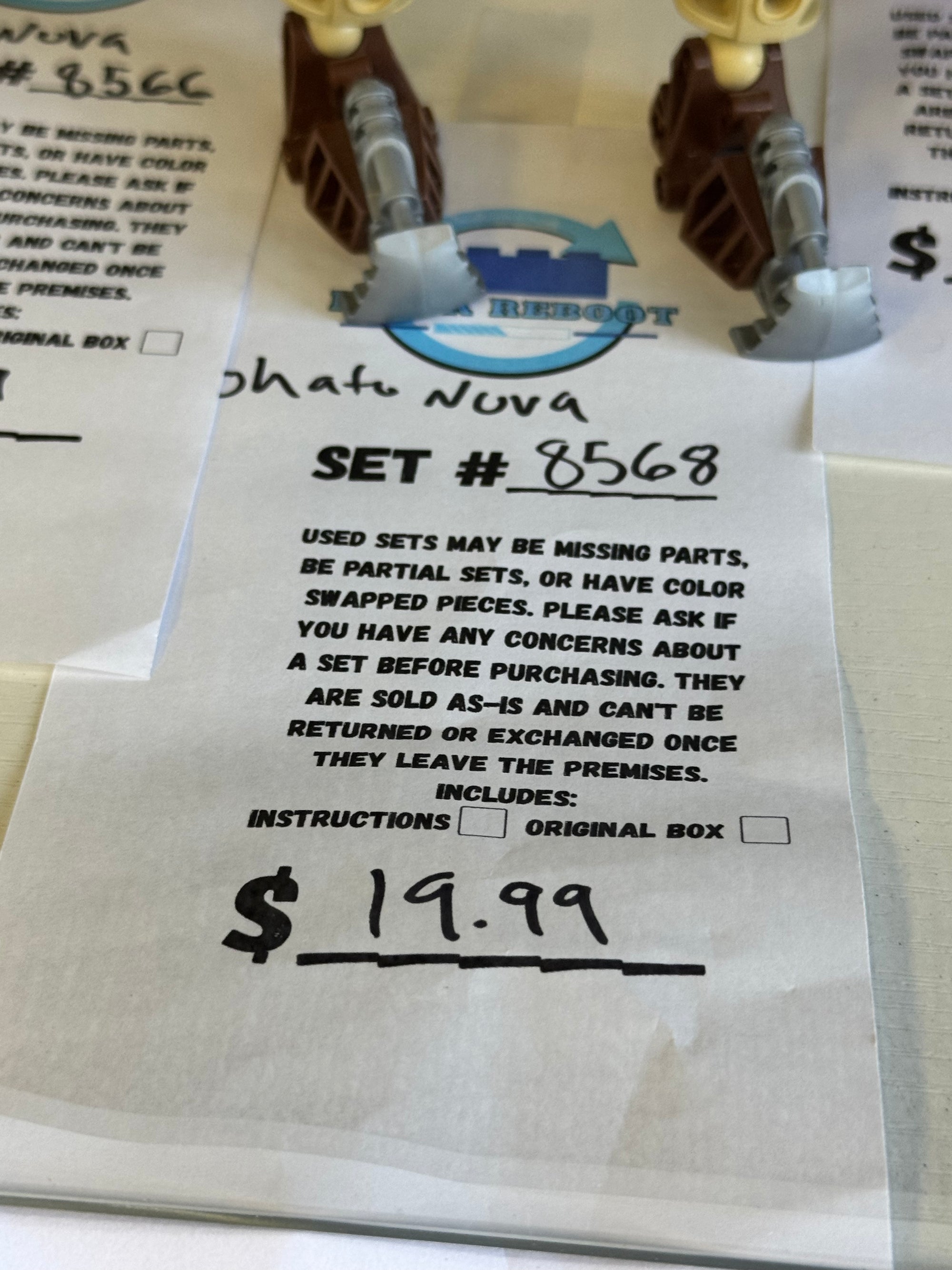 8568 Pohatu Nuva Bionicle - Used