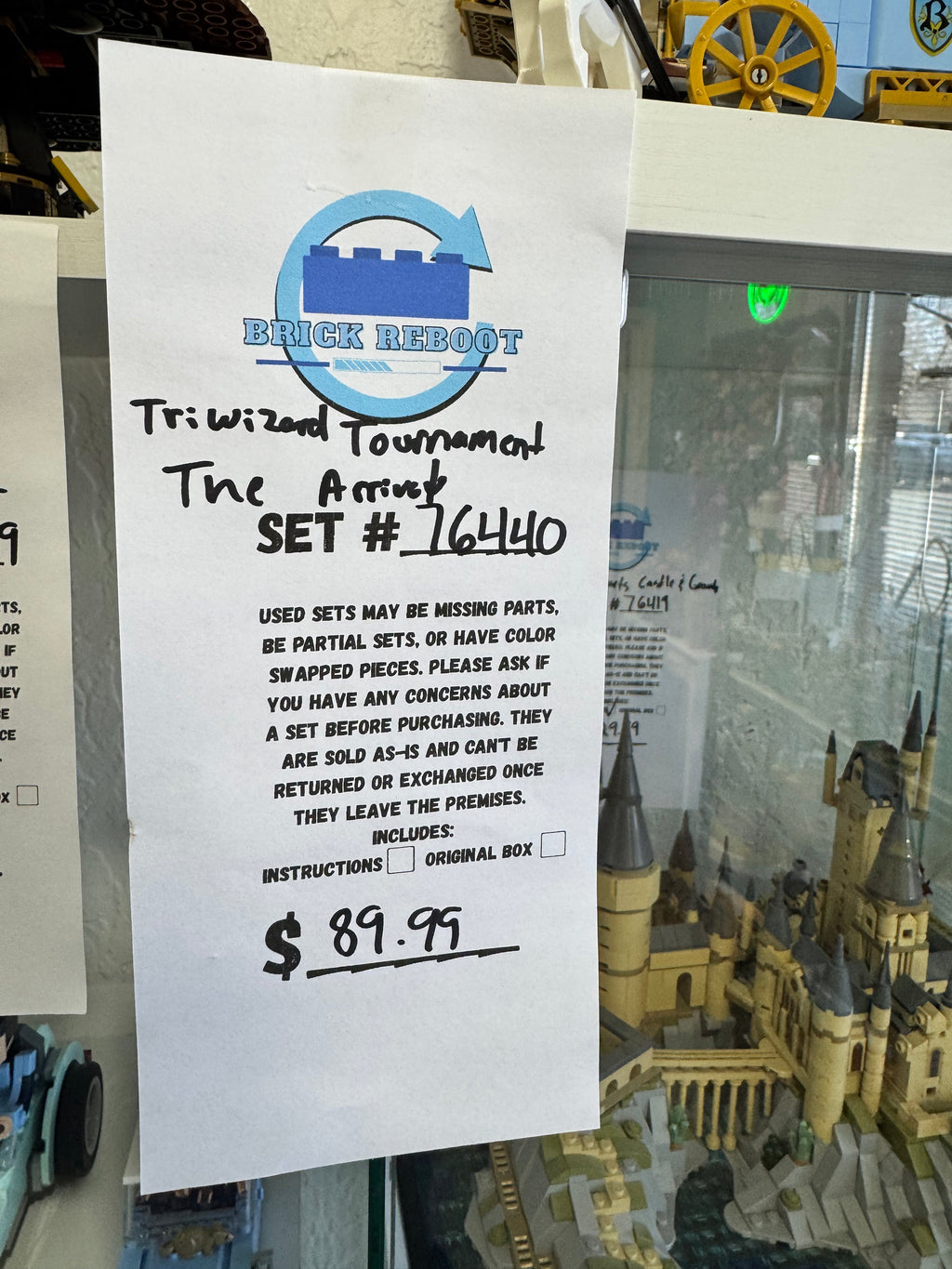 76440 Twiwizard Tournament The Arrival - Used