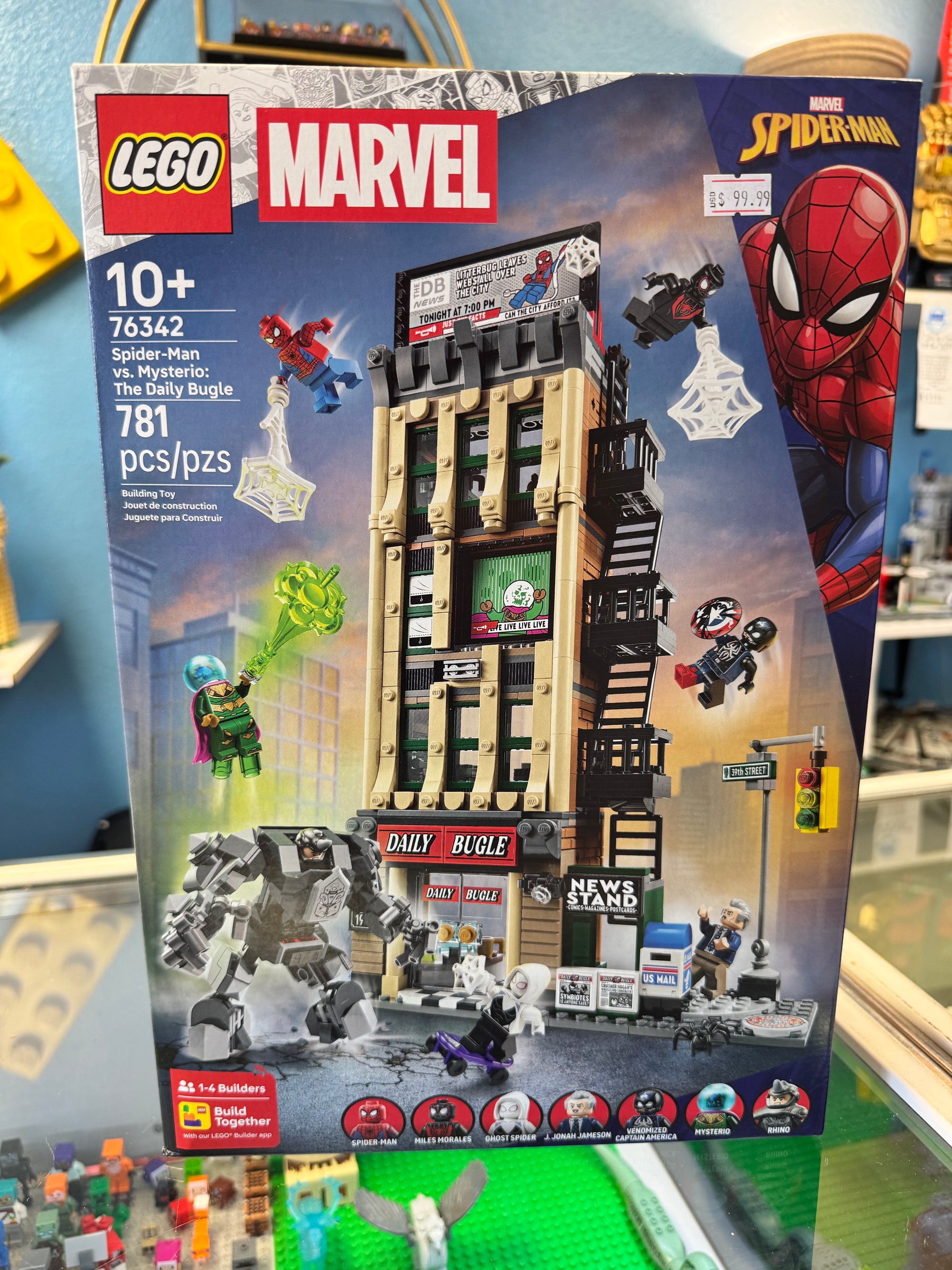 76342 Spider Man Vs. Mysterio: The Daily Bugle - Sealed