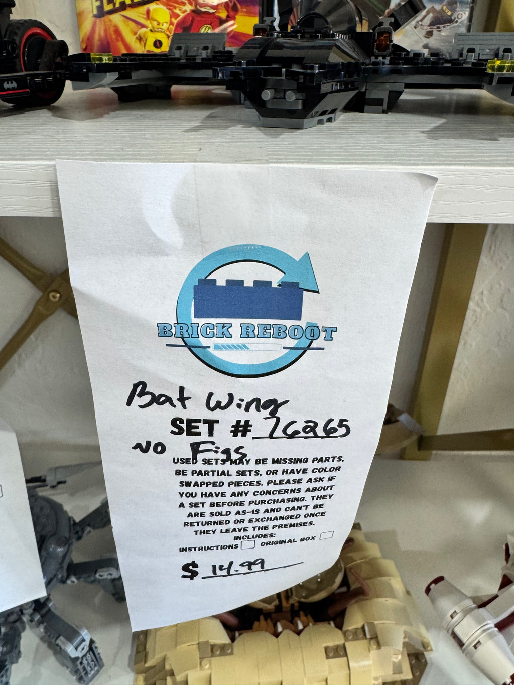 76265 Batwing *No figs* - Used