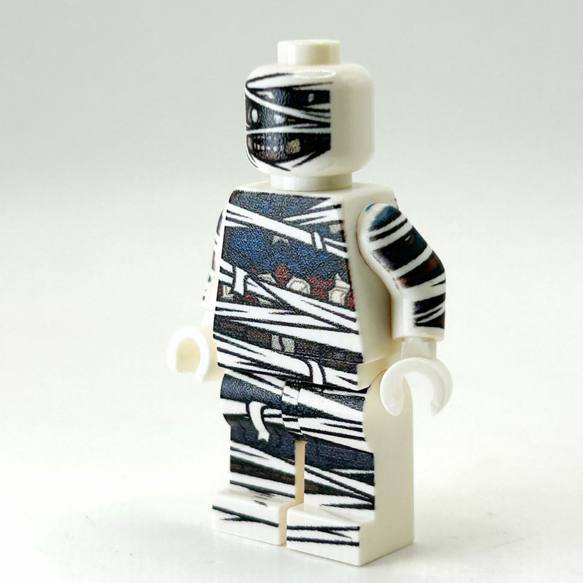 CAPTAIN as Mummy Minifig made using LEGO parts