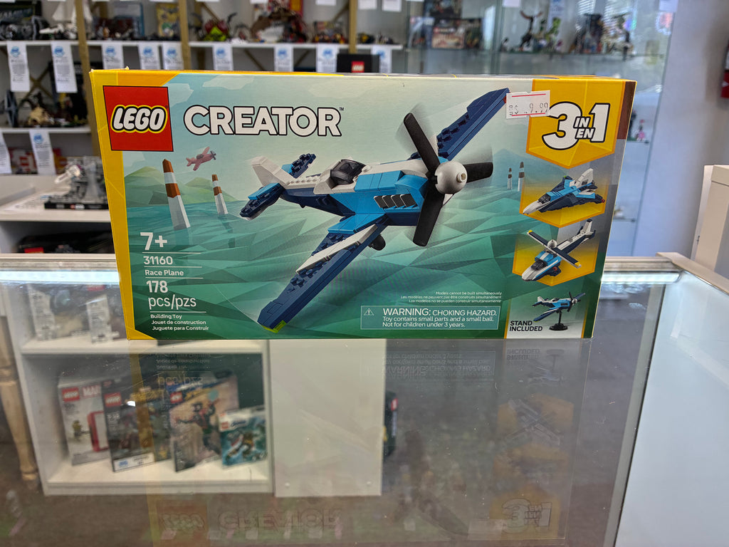 31160-Race Plane-Open Box-All Bags Sealed