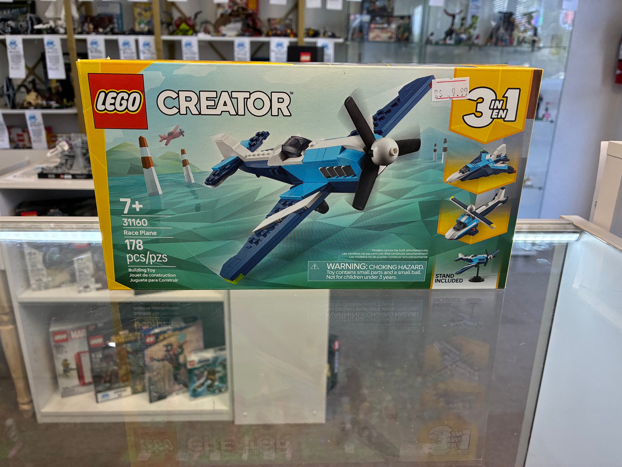 31160-Race Plane-Open Box-All Bags Sealed