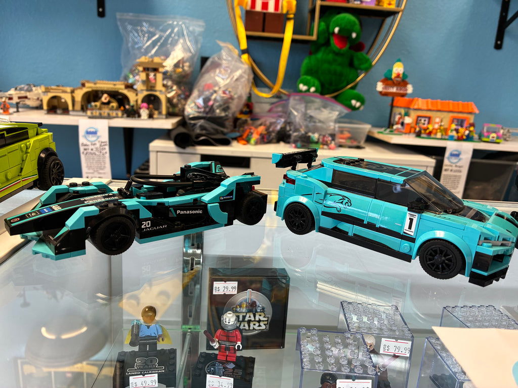 76898 Speed Champions Formula E Panasonic Jaguar GEN2 & Jaguar 1-Pace Trophy *NO FIGS* - Used