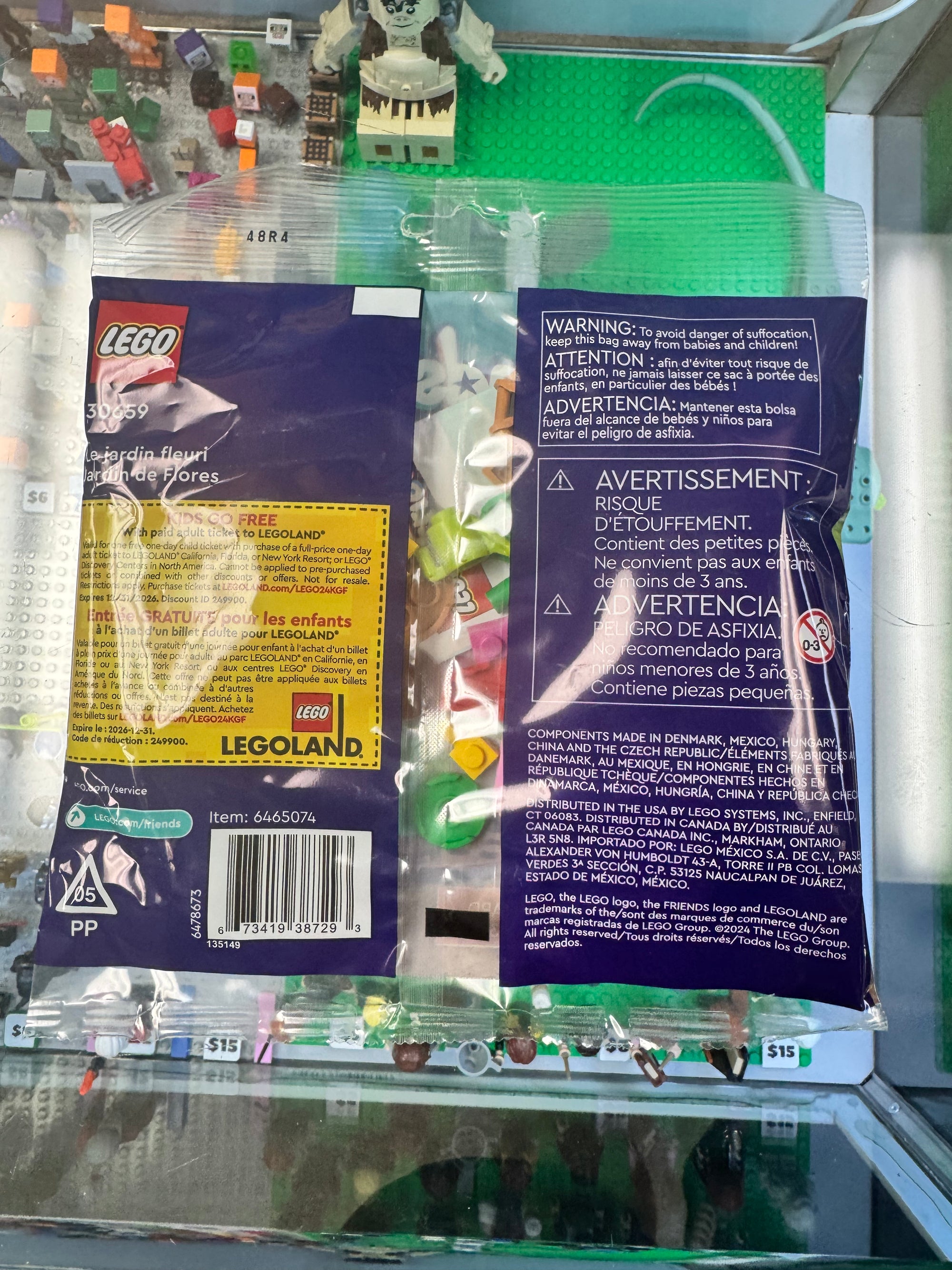 30659 Flower Garden Poly Bag - Sealed