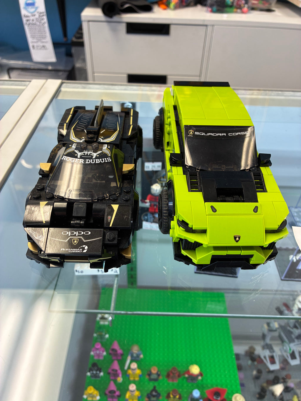 76899 Speed Champions Lamborghini Urus ST-X & Lamborghini Huracan *NO FIGS, HURACAN INCOMPLETE* - Used