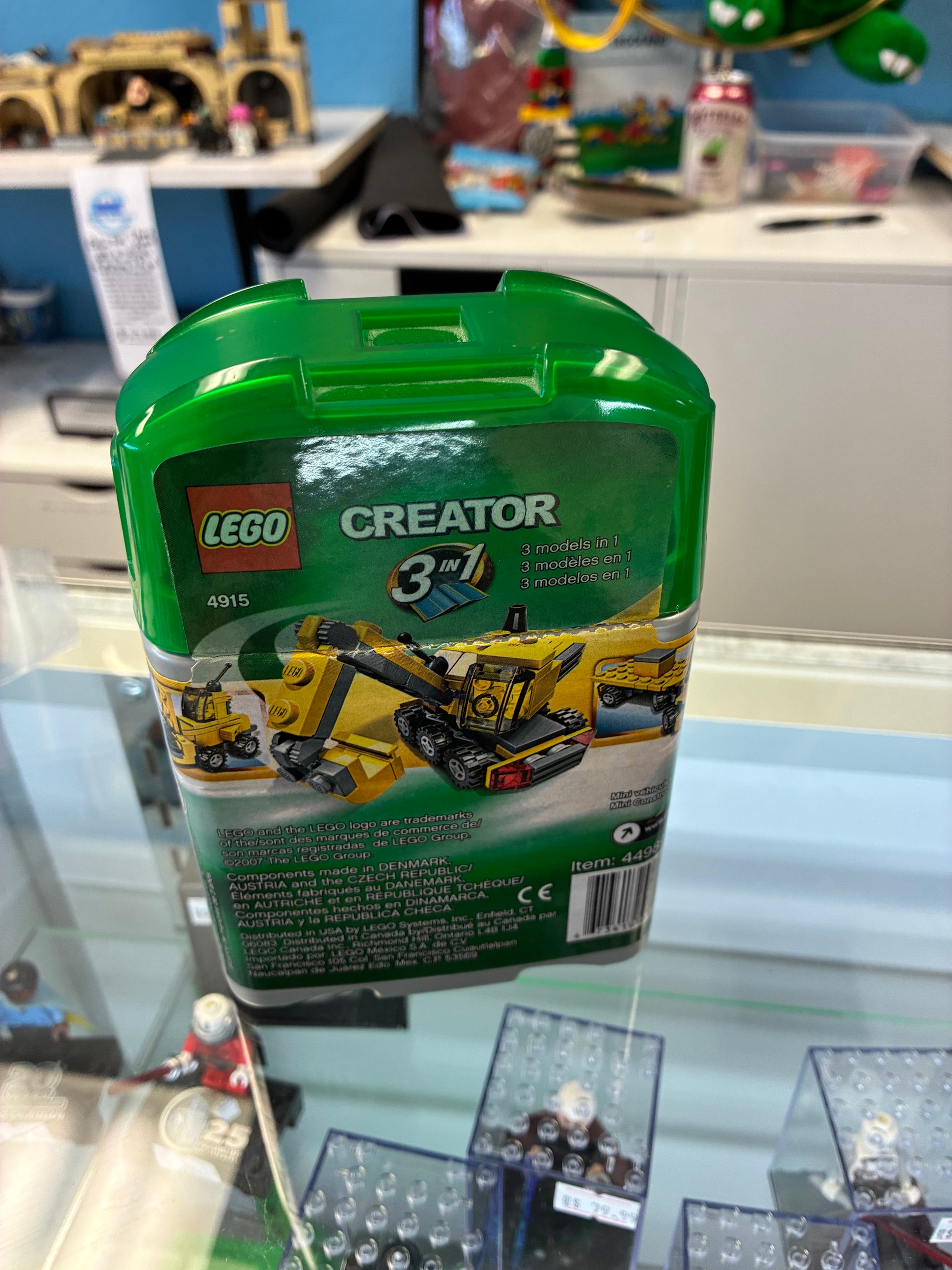 4915 Creator 3-in-1 Mini Construction Vehicles - Certified