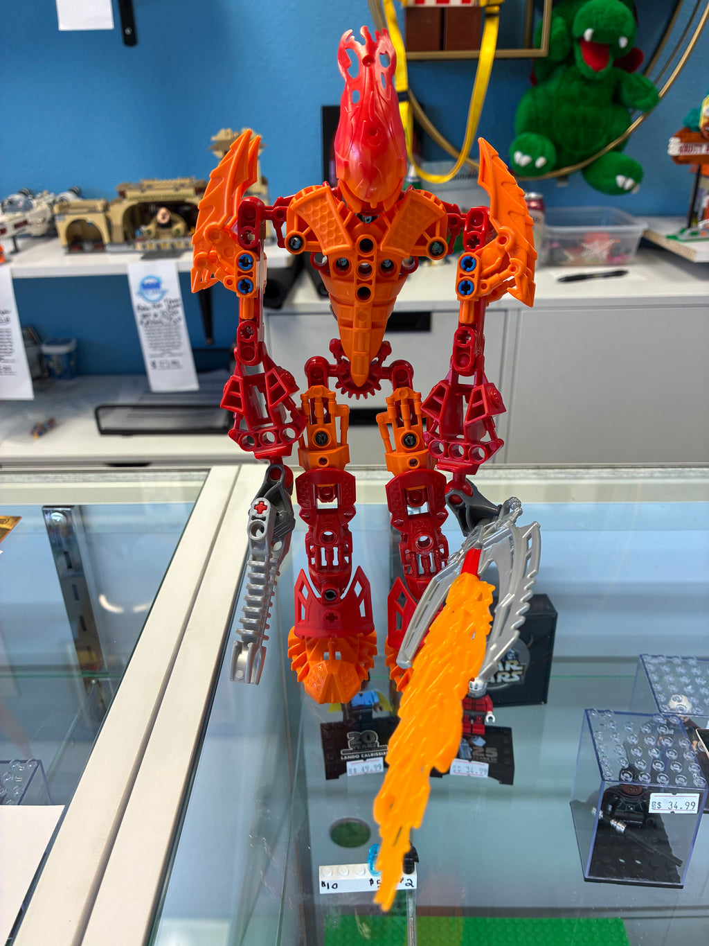 8985 Bionicle Ackar *MISSING BALL* - Used