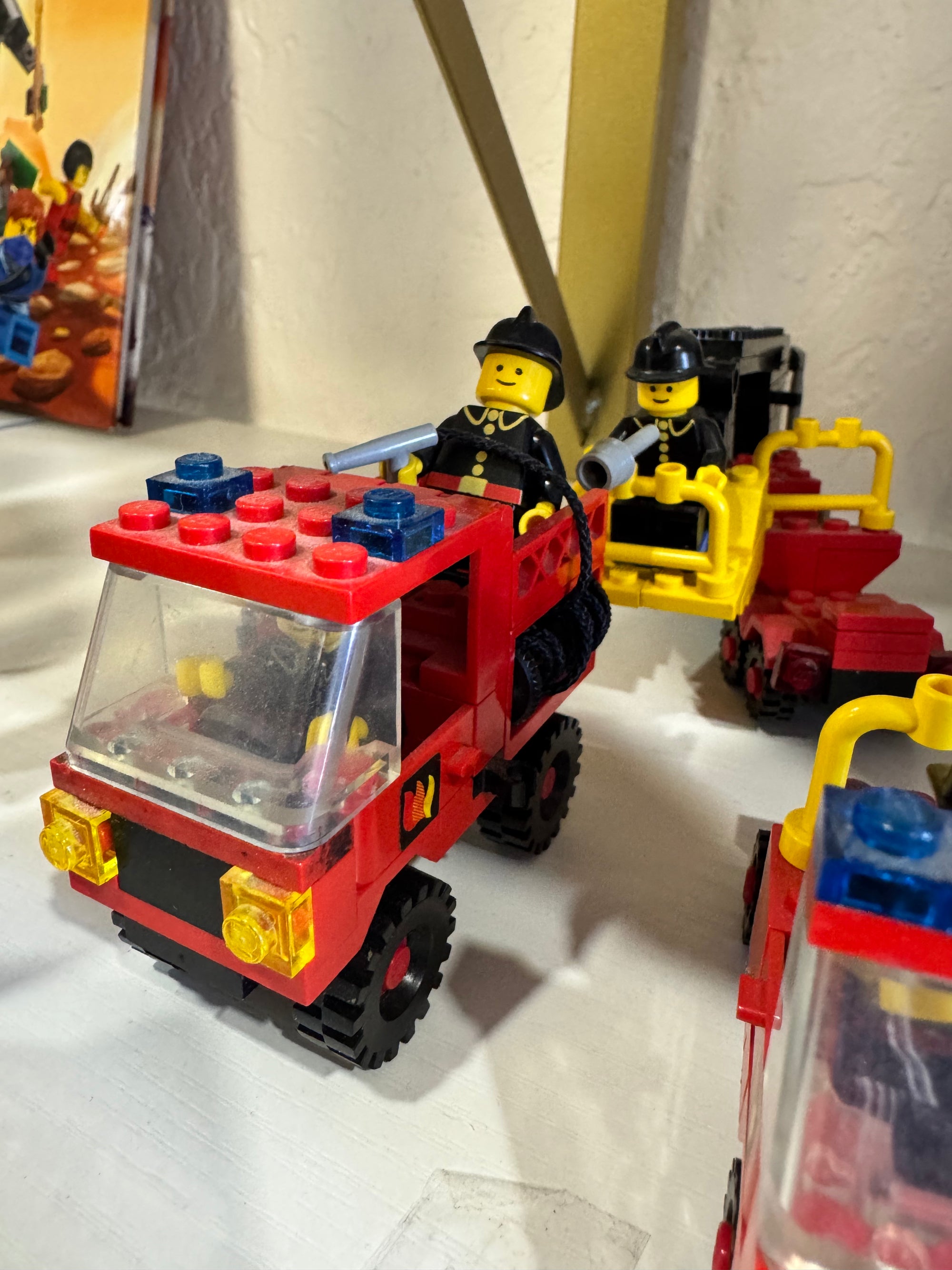 6650 & 6690 Vintage Fire Truck sets - Used