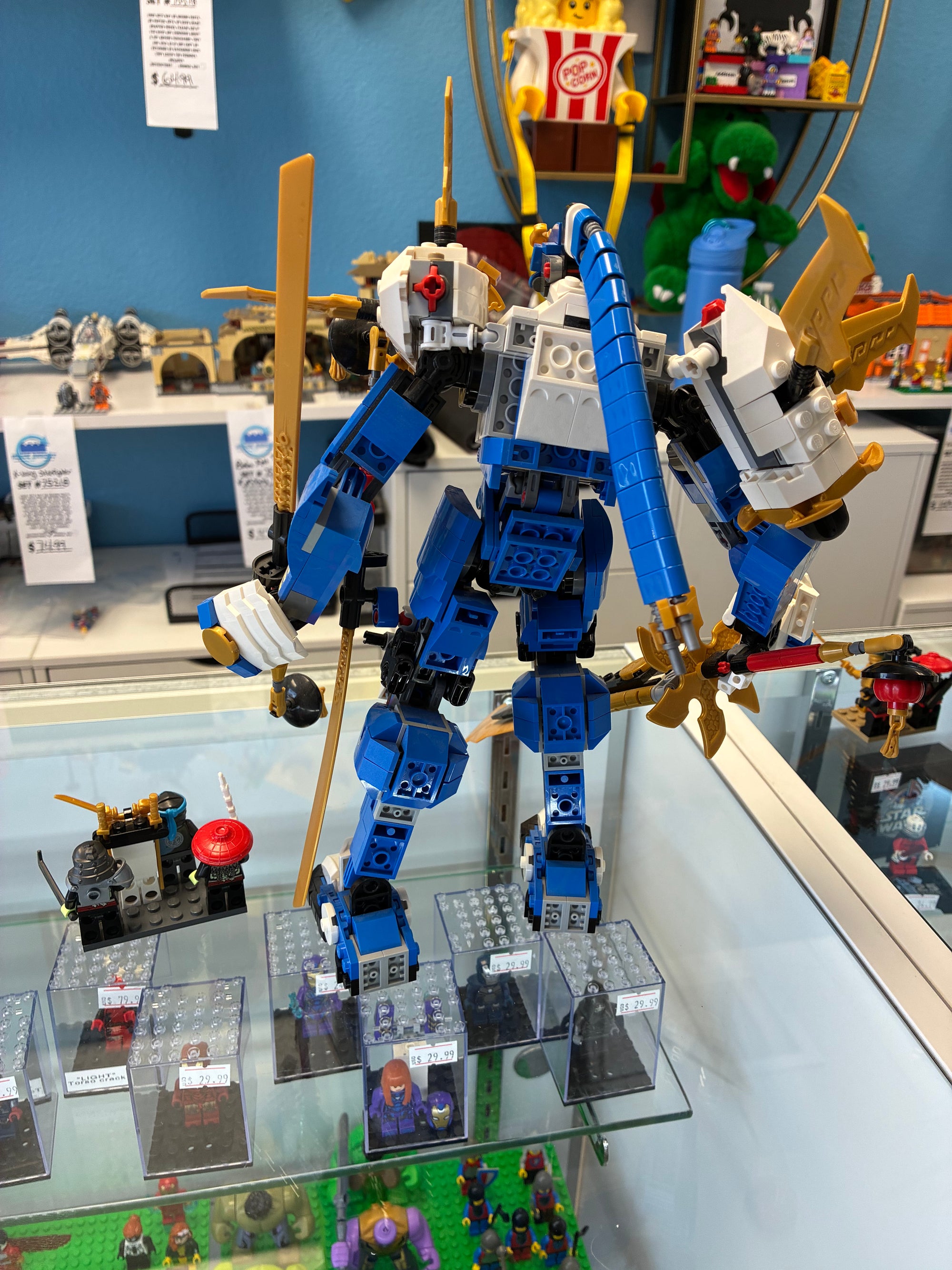 71785 Jay’s Titan Mech *MISSING 2 FIGS & SIDE BUILD* - Used