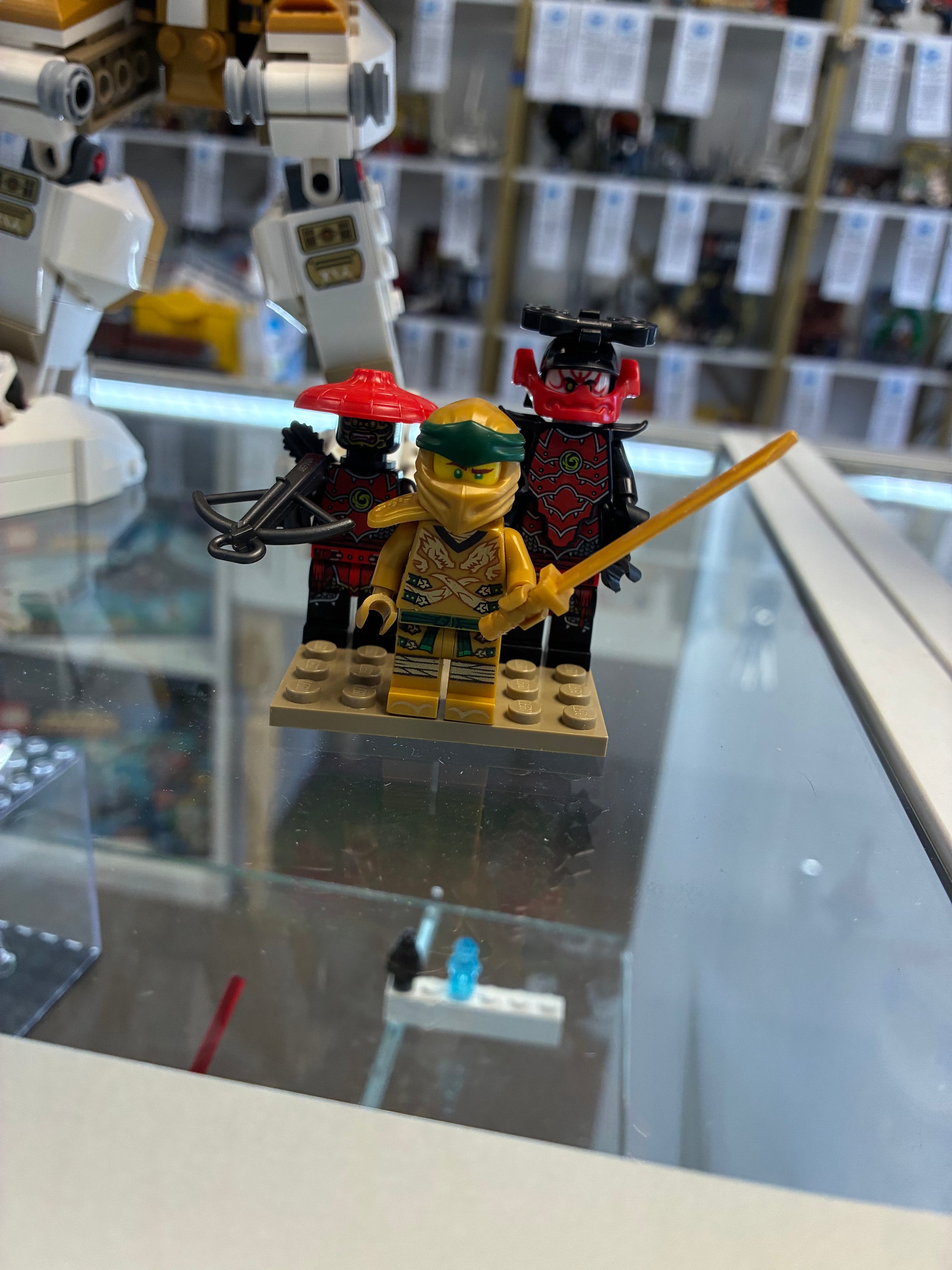 71702 Golden Mech *MISSING SENSEI WU* - Used