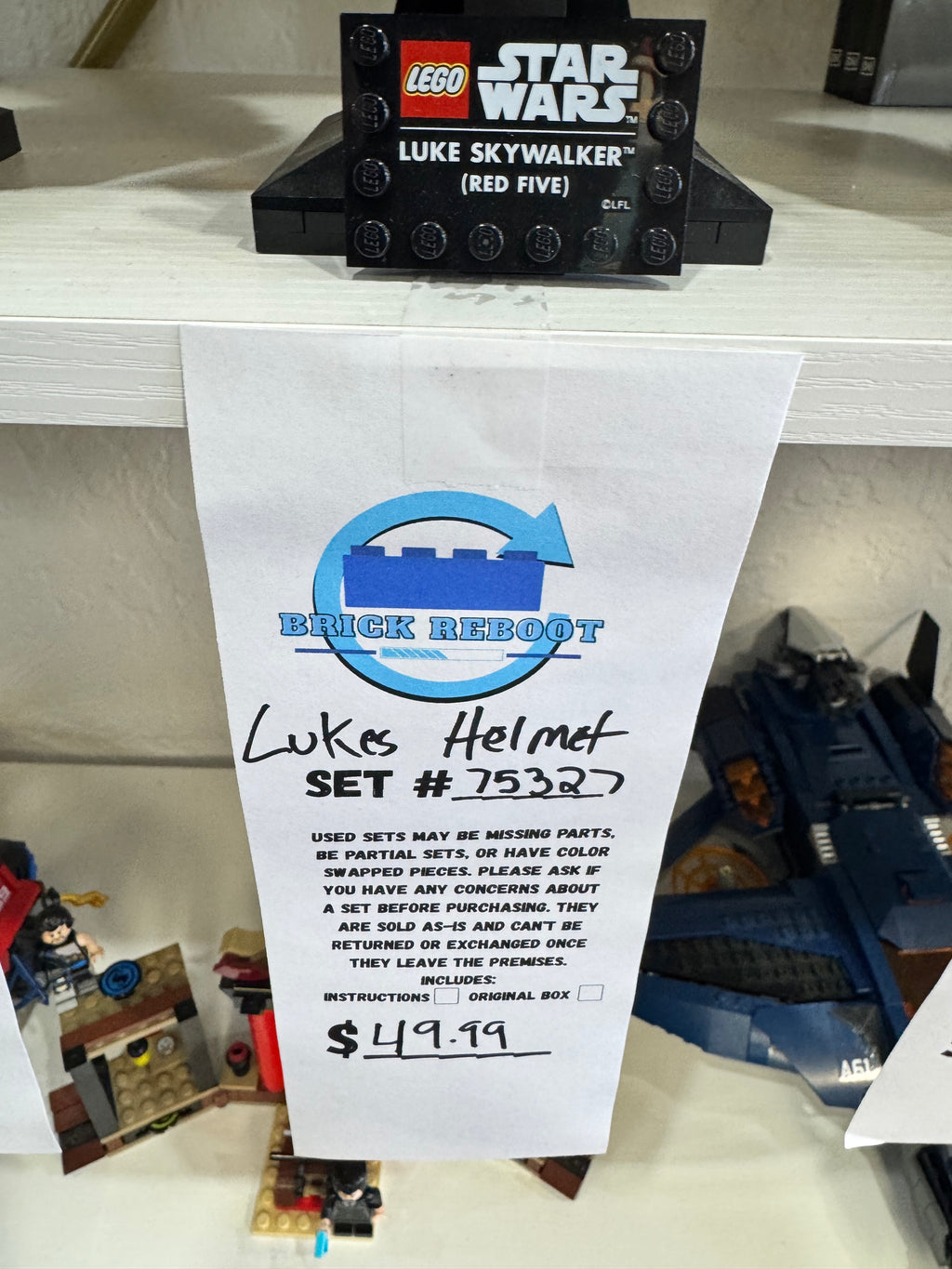 75327 Lukes Helmet - Used